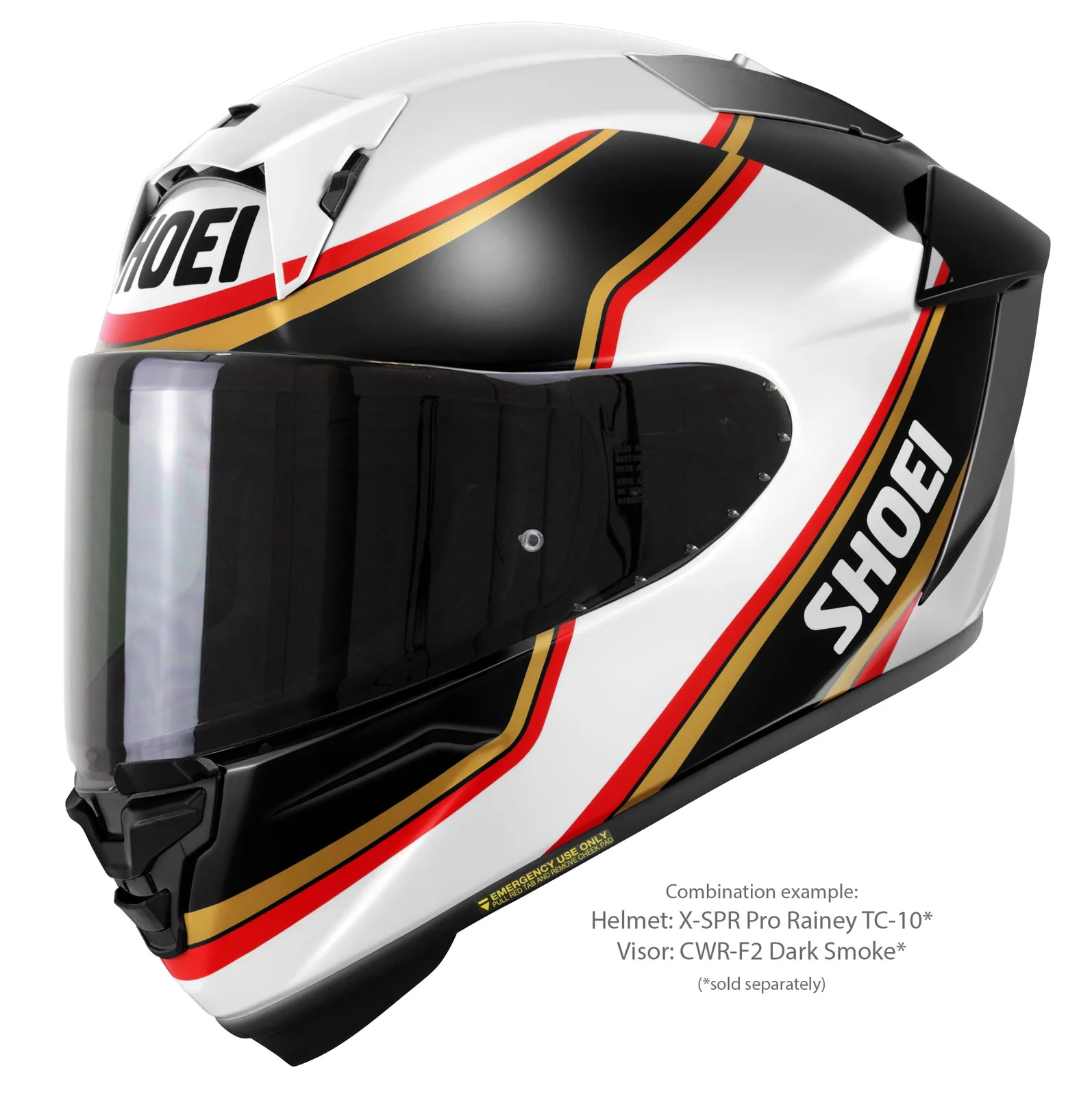 SHOEI X-SPR Pro Rainey TC-10