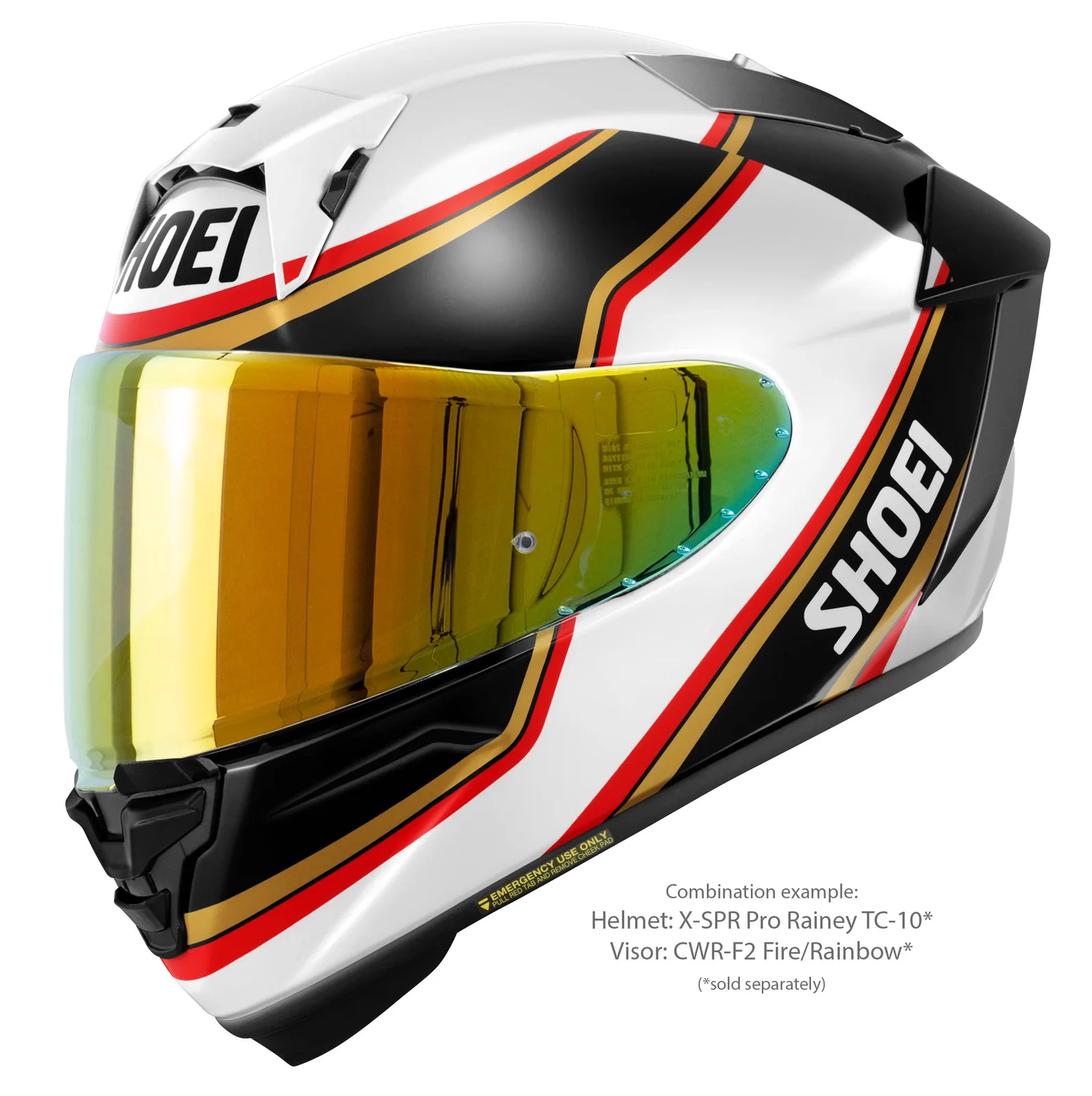 SHOEI X-SPR Pro Rainey TC-10