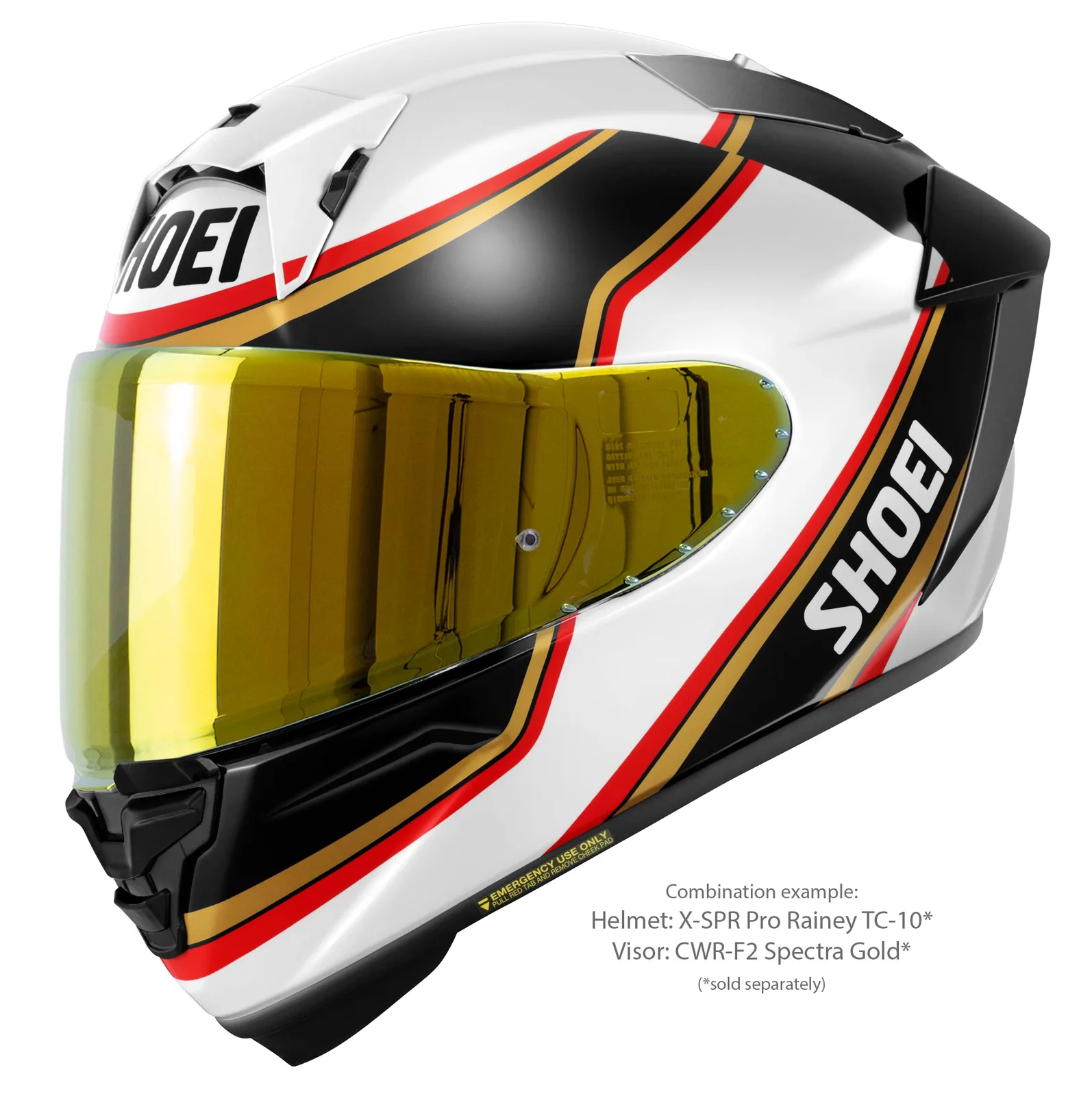 SHOEI X-SPR Pro Rainey TC-10