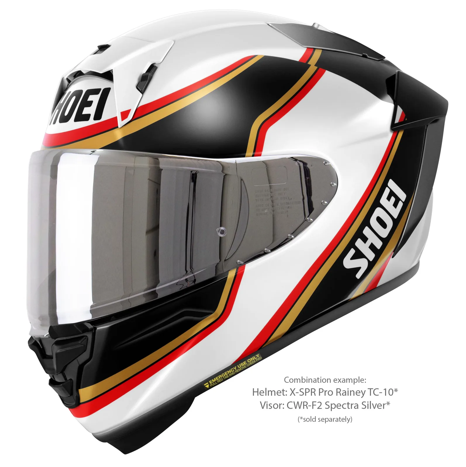 SHOEI X-SPR Pro Rainey TC-10