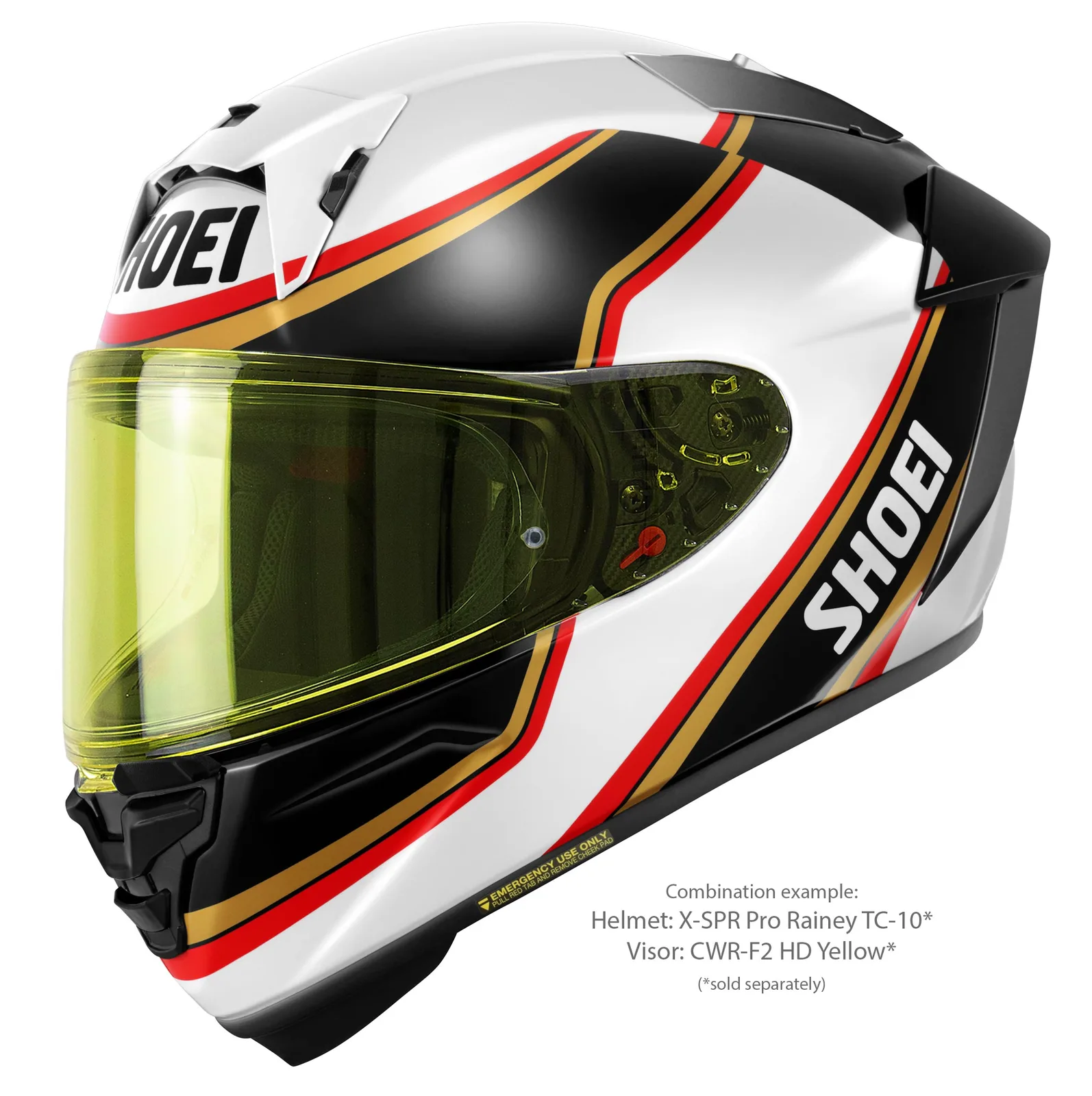 SHOEI X-SPR Pro Rainey TC-10