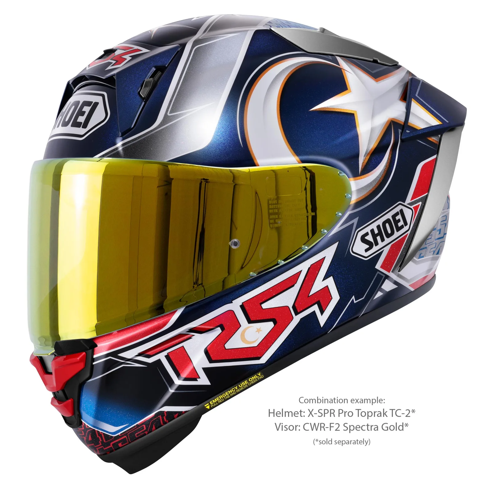SHOEI X-SPR Pro Toprak TC-2