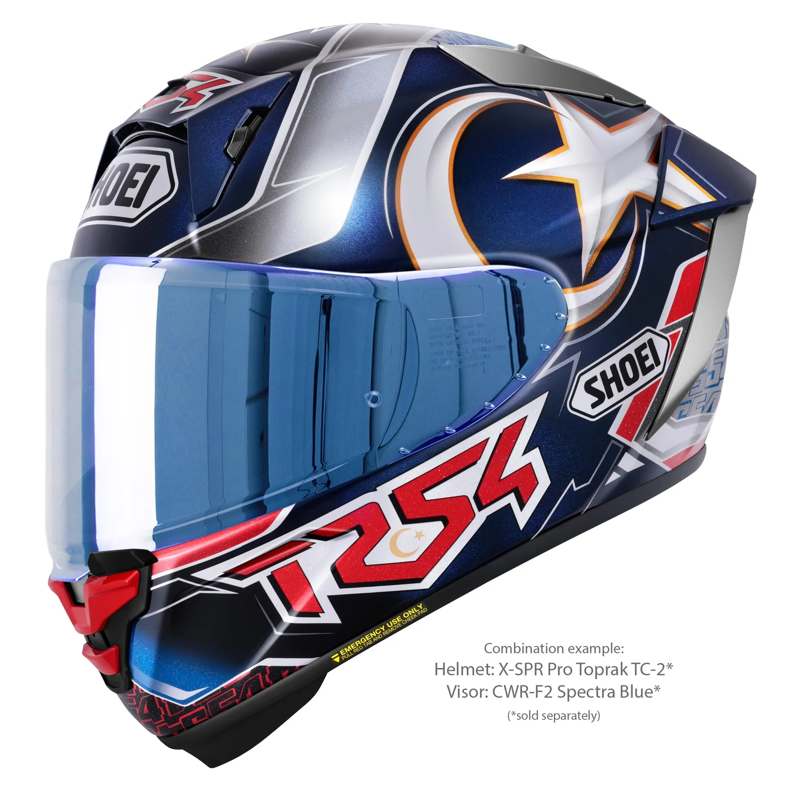 SHOEI X-SPR Pro Toprak TC-2