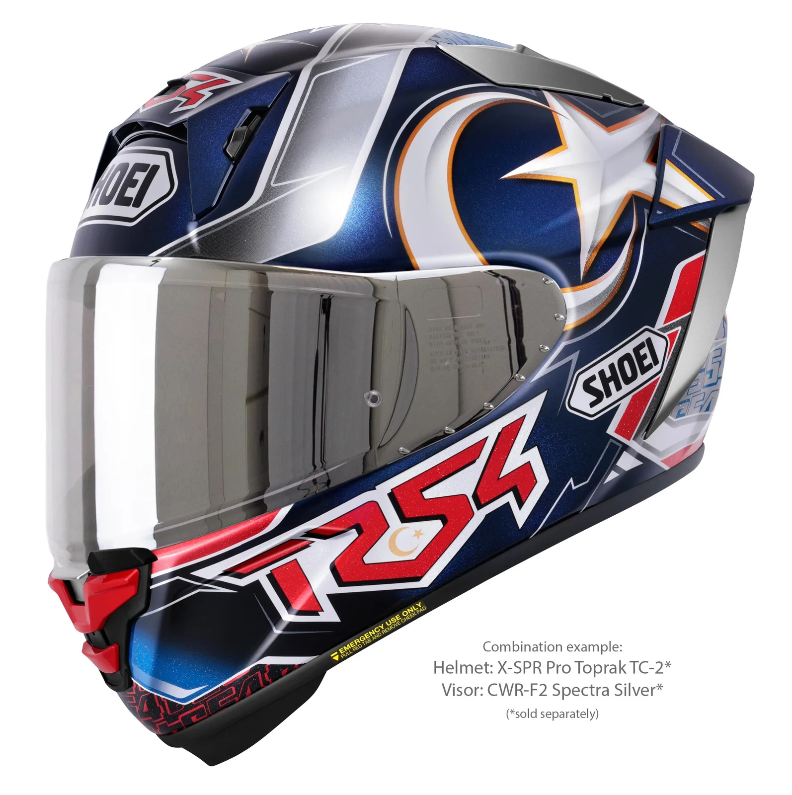SHOEI X-SPR Pro Toprak TC-2