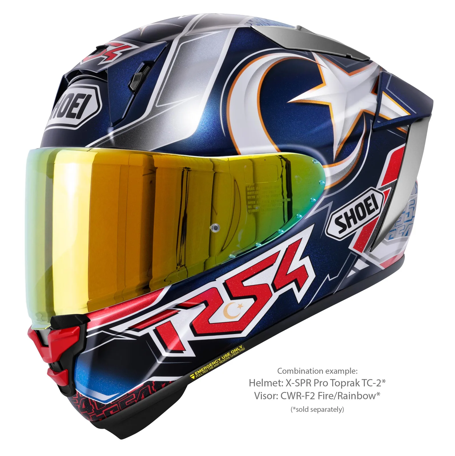 SHOEI X-SPR Pro Toprak TC-2