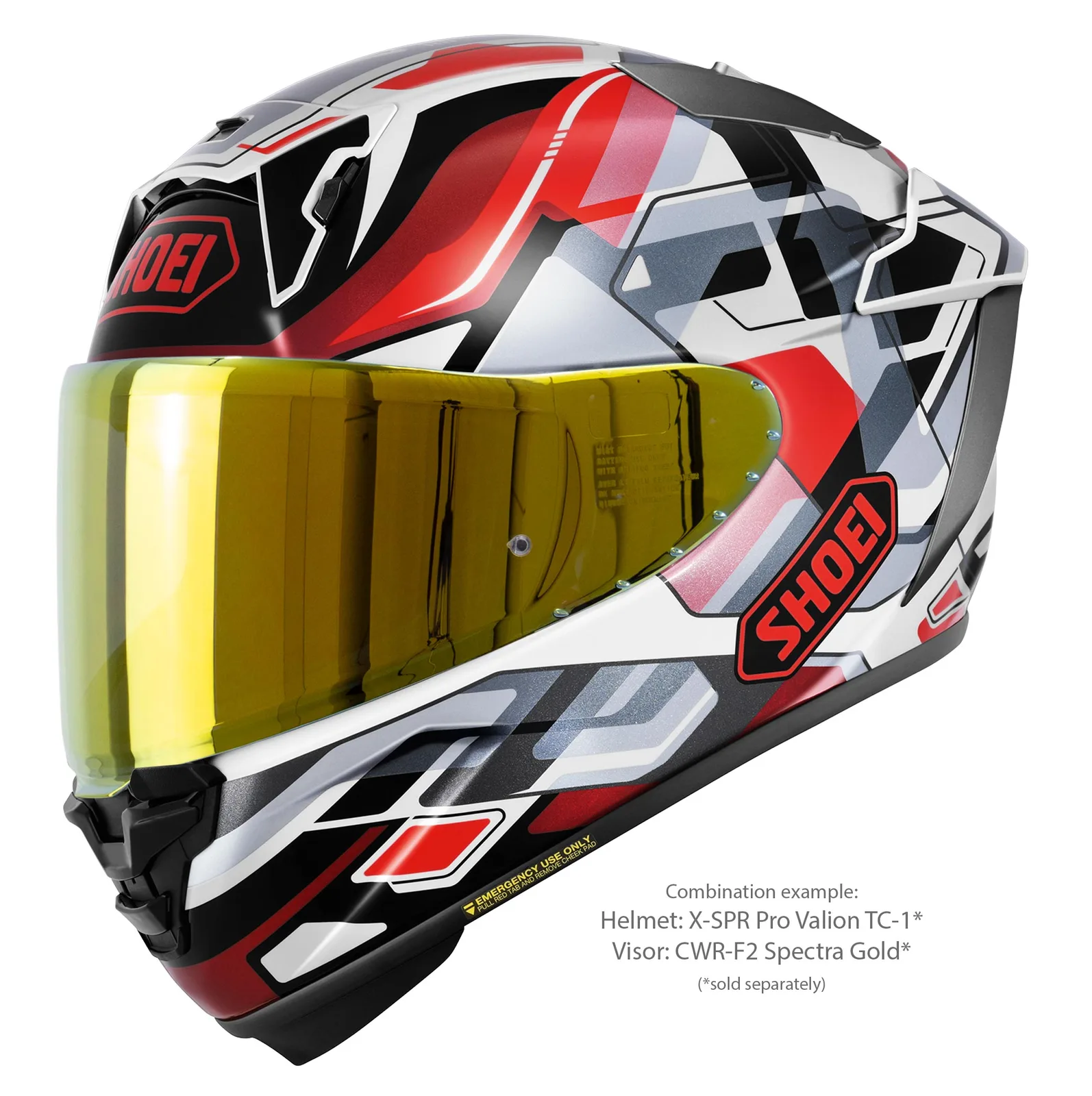 SHOEI X-SPR Pro Valion TC-1