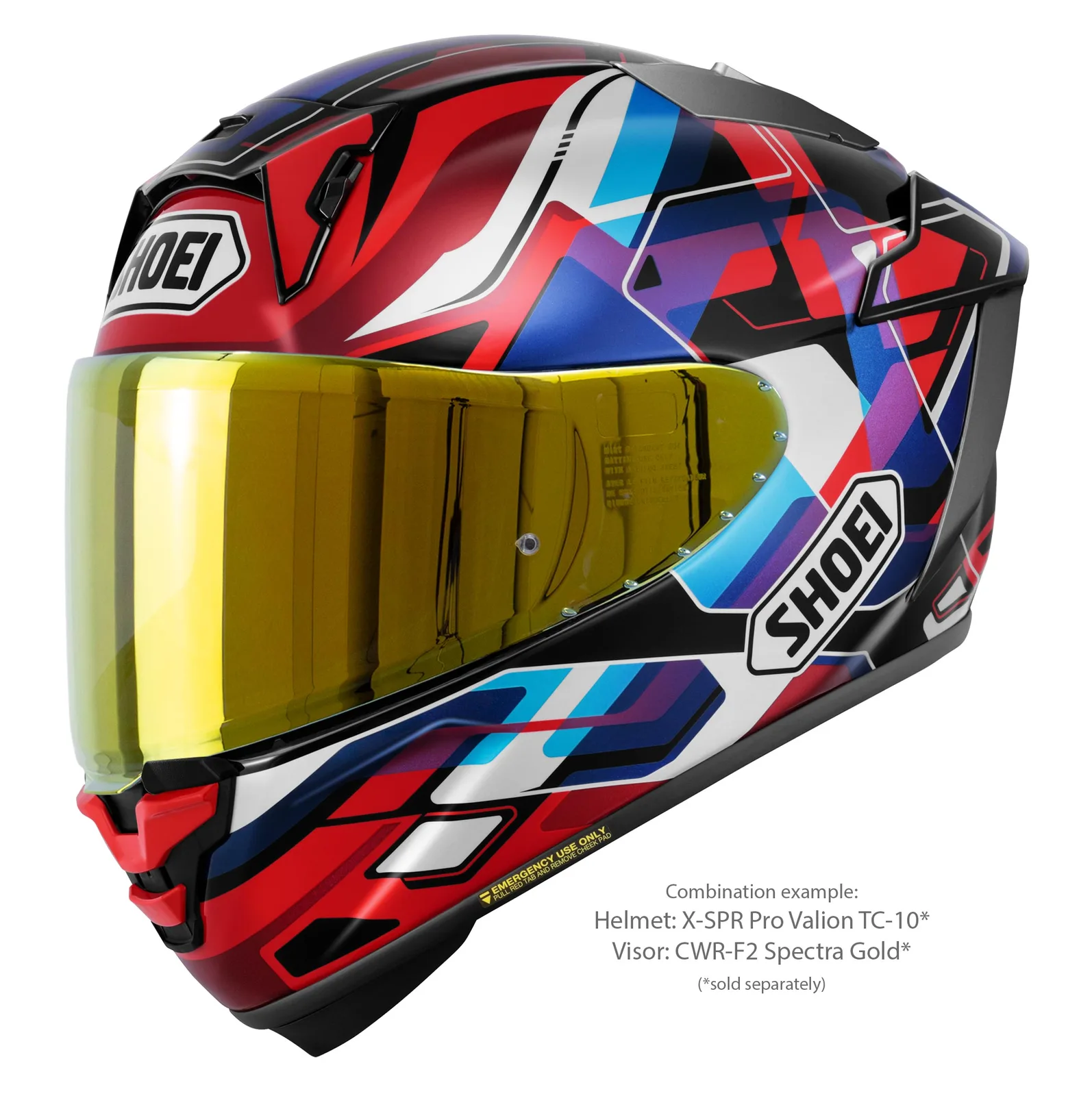 SHOEI X-SPR Pro Valion TC-10