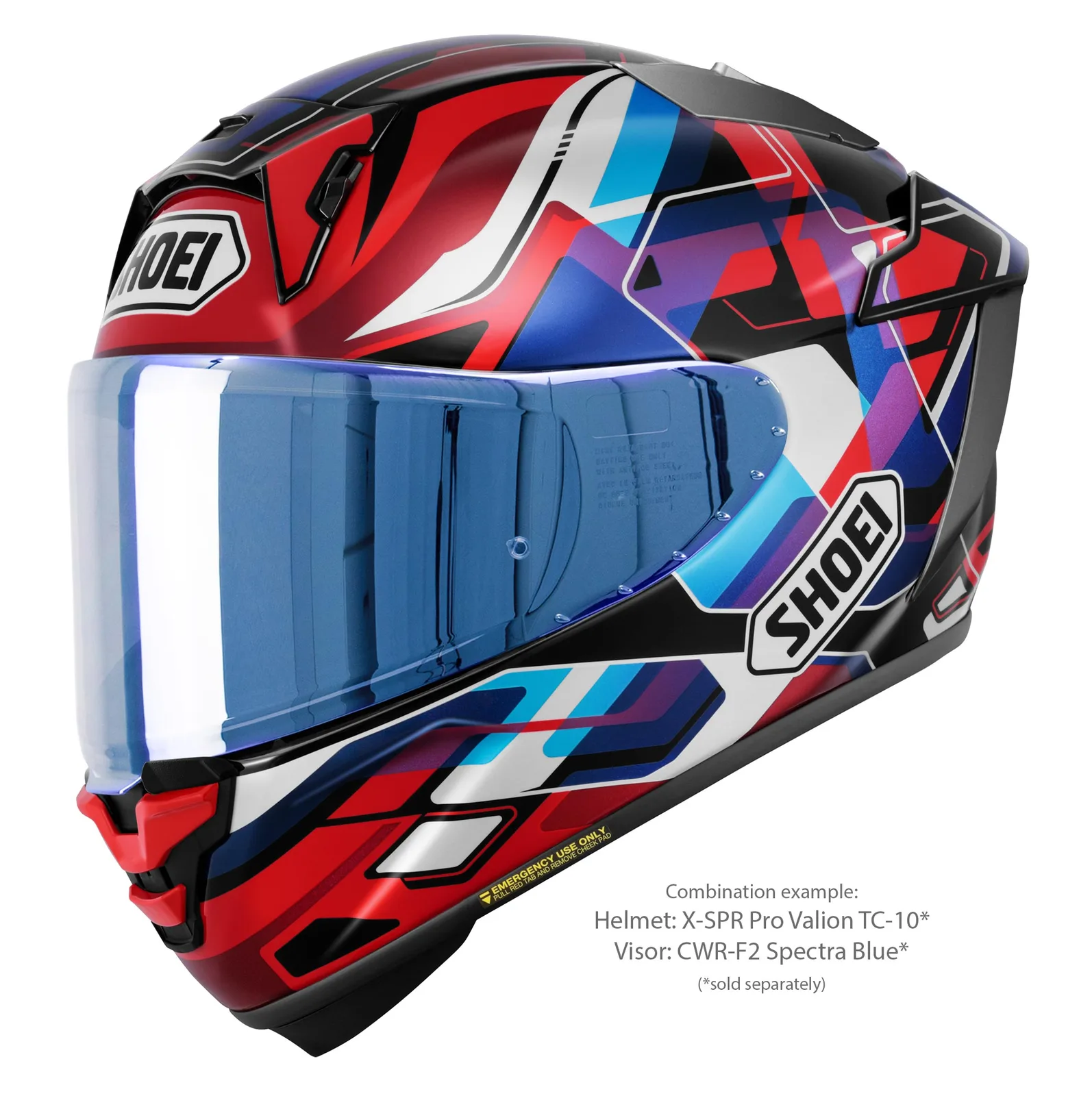 SHOEI X-SPR Pro Valion TC-10