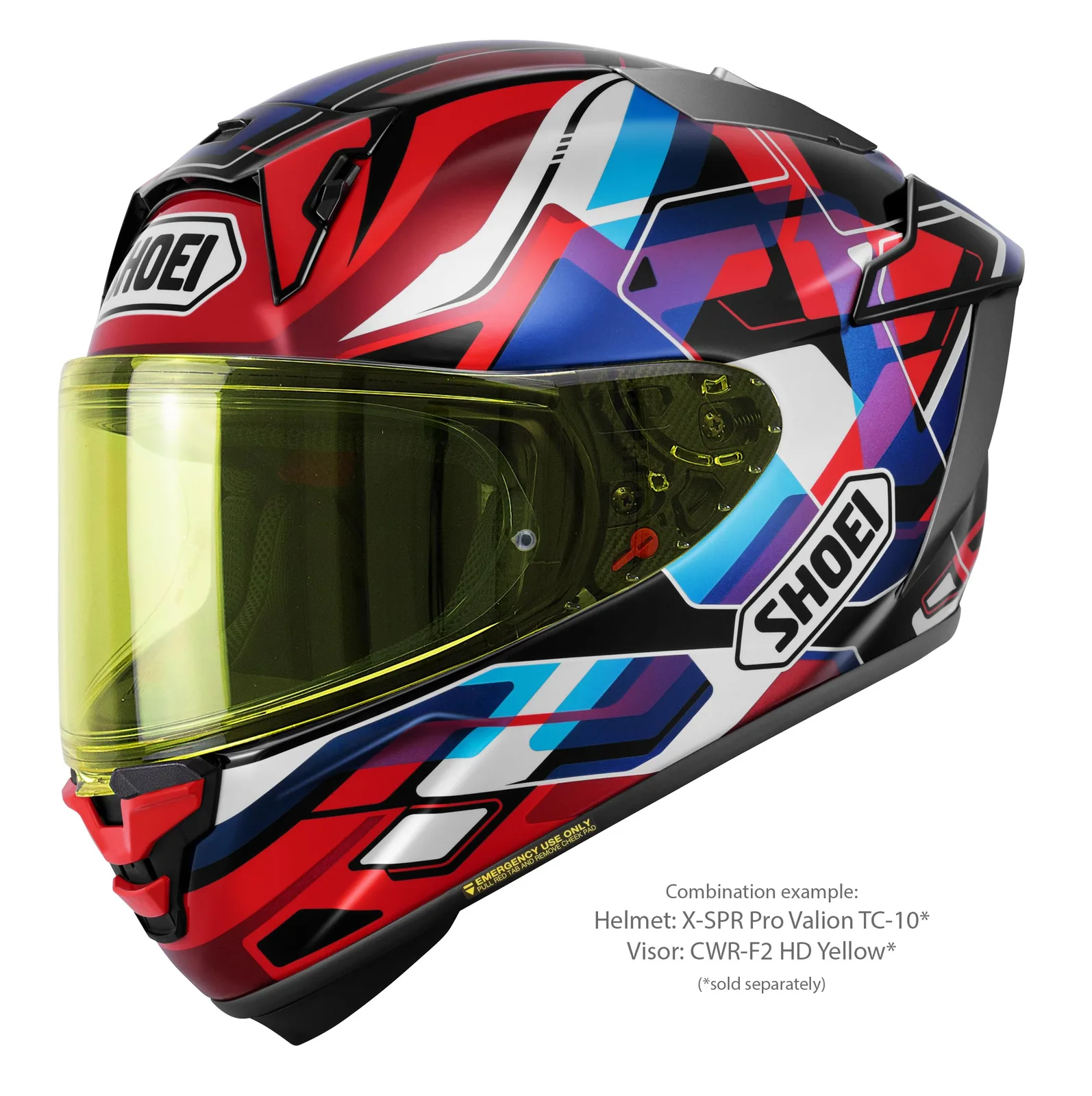 SHOEI X-SPR Pro Valion TC-10