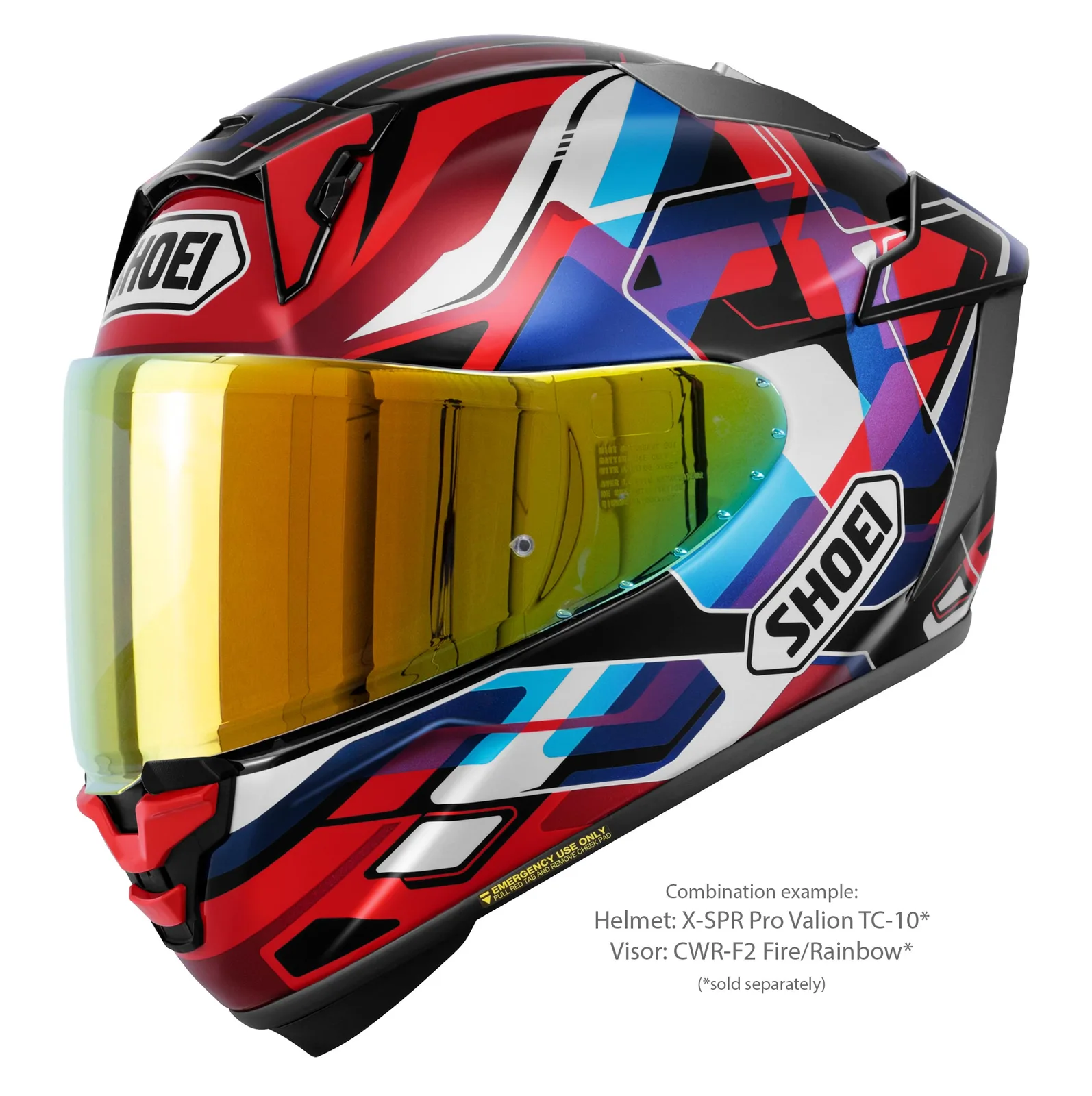 SHOEI X-SPR Pro Valion TC-10