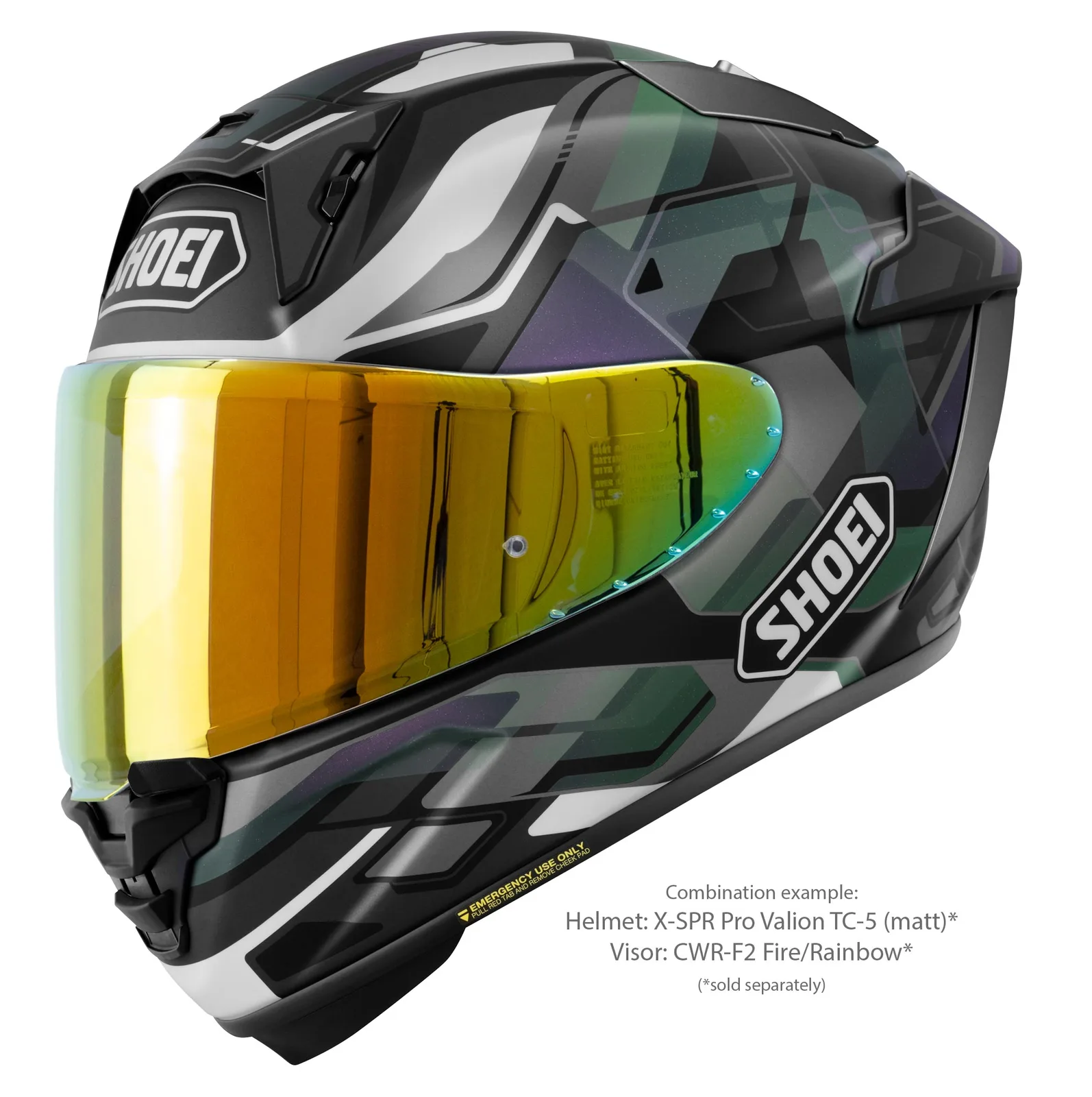 SHOEI X-SPR Pro Valion TC-5