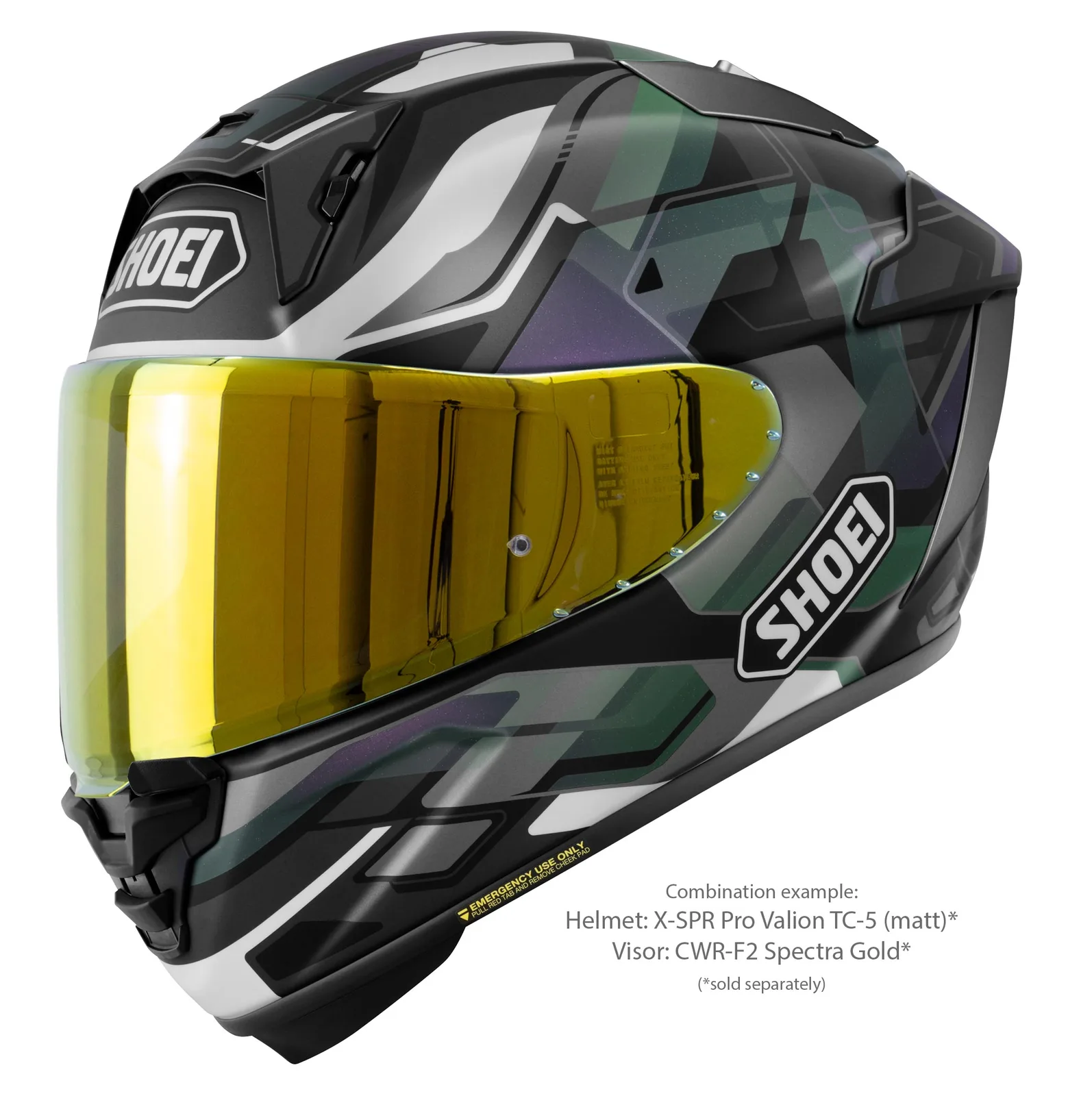 SHOEI X-SPR Pro Valion TC-5