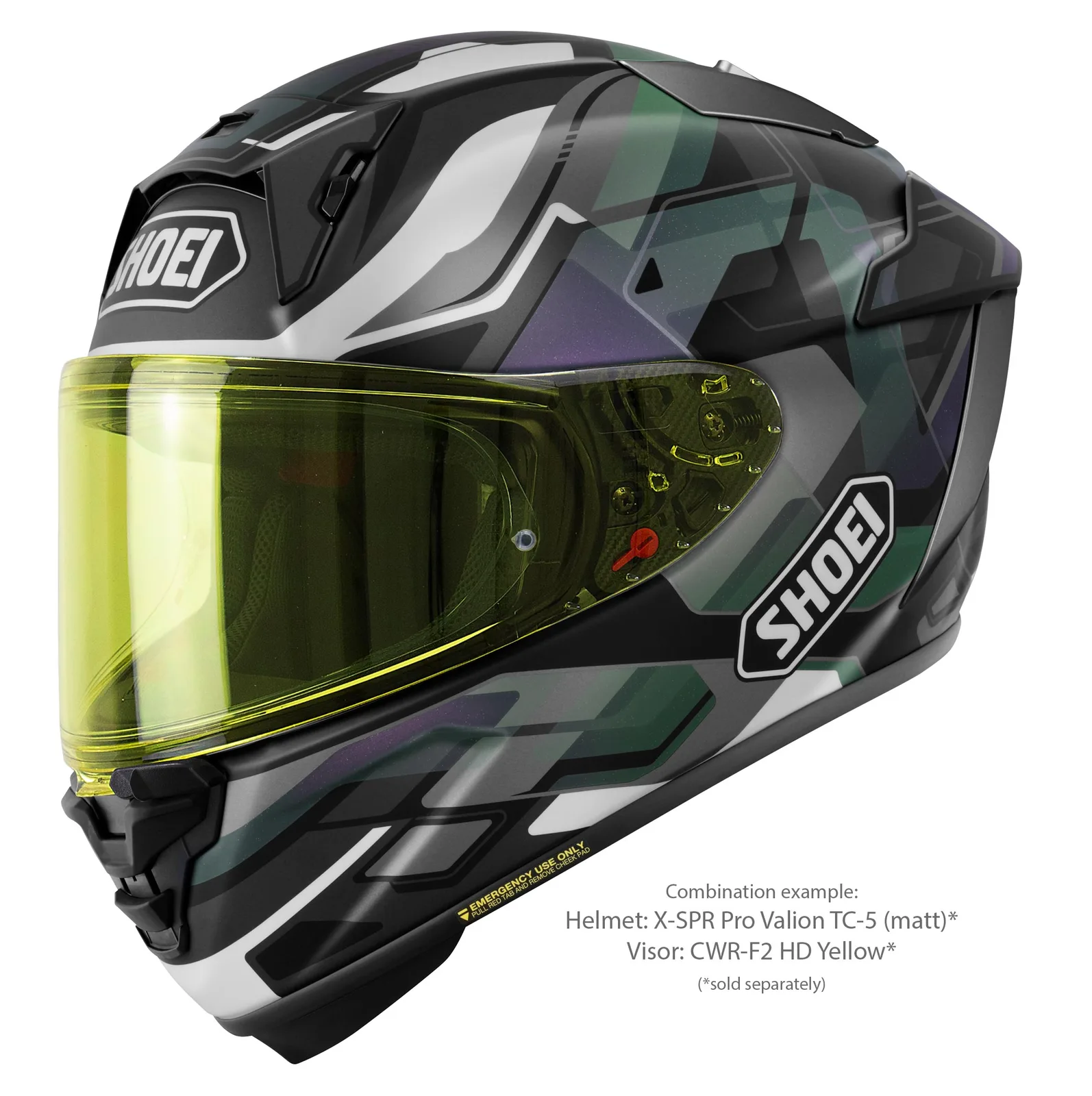 SHOEI X-SPR Pro Valion TC-5