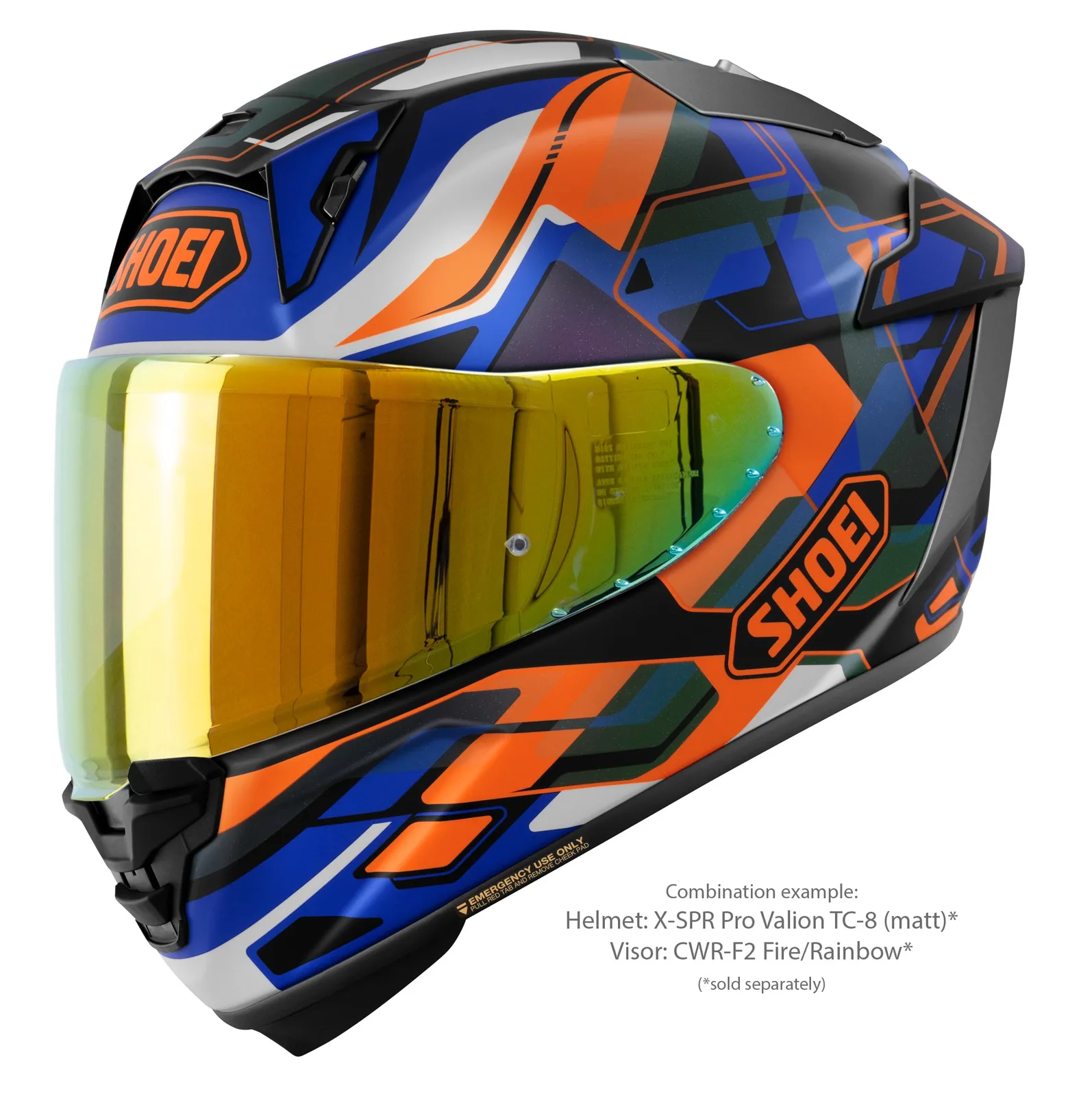 SHOEI X-SPR Pro Valion TC-8