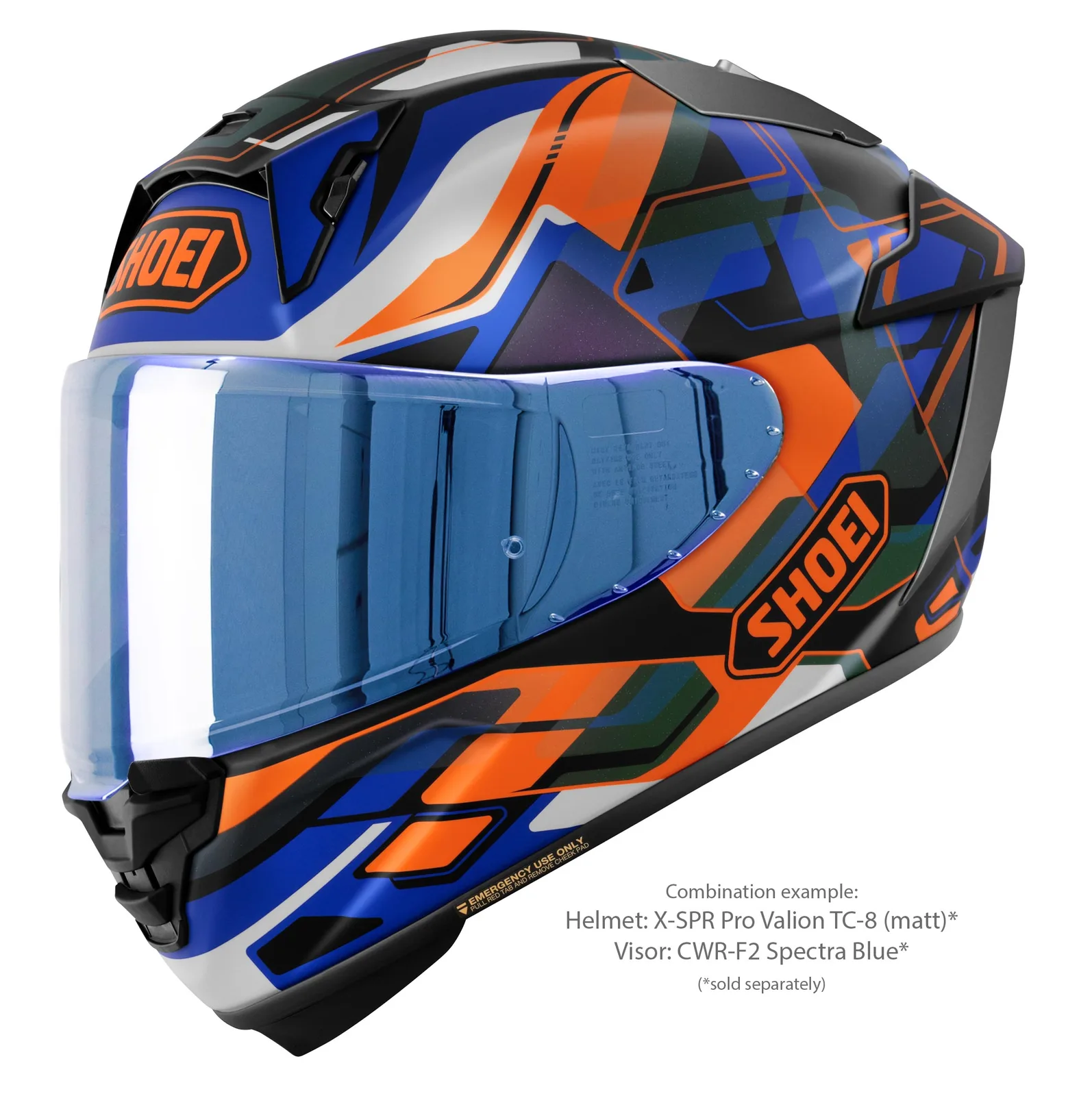 SHOEI X-SPR Pro Valion TC-8