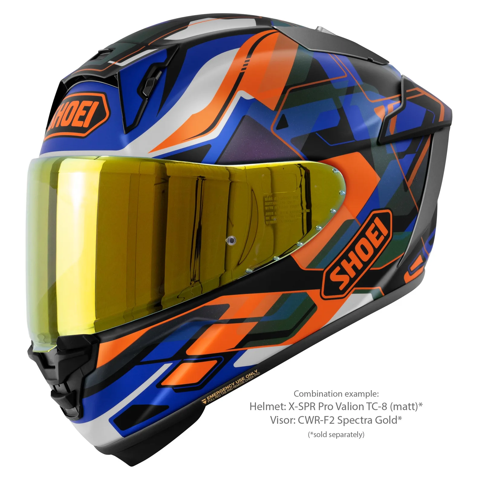 SHOEI X-SPR Pro Valion TC-8