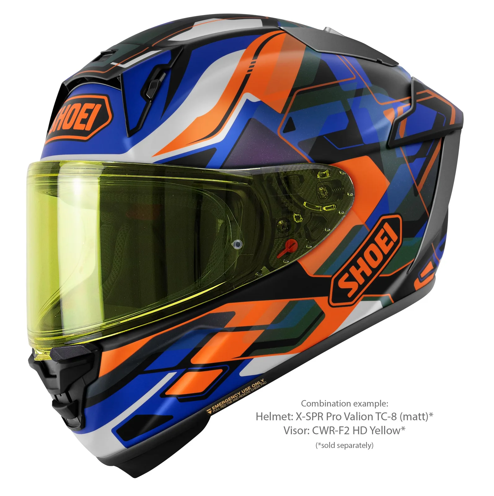 SHOEI X-SPR Pro Valion TC-8