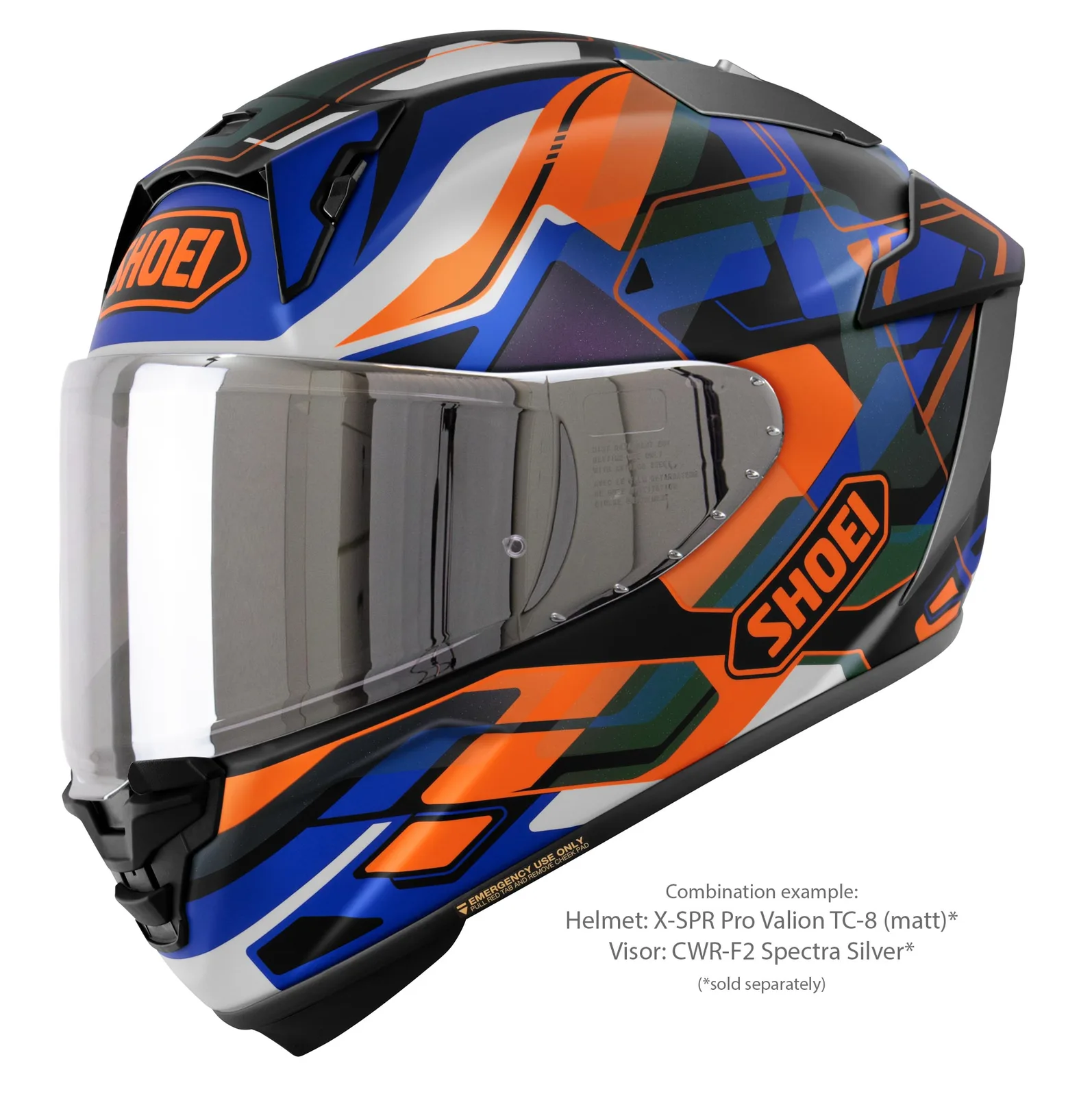 SHOEI X-SPR Pro Valion TC-8