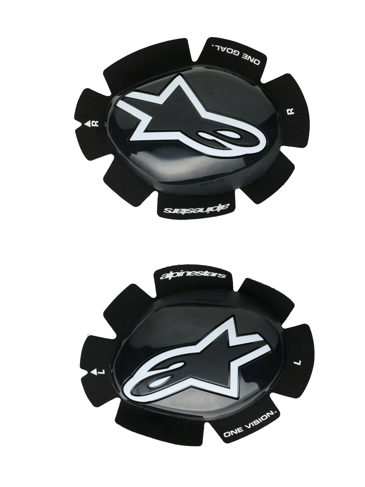Слайдери за коляно Alpinestars GP Plus Black White