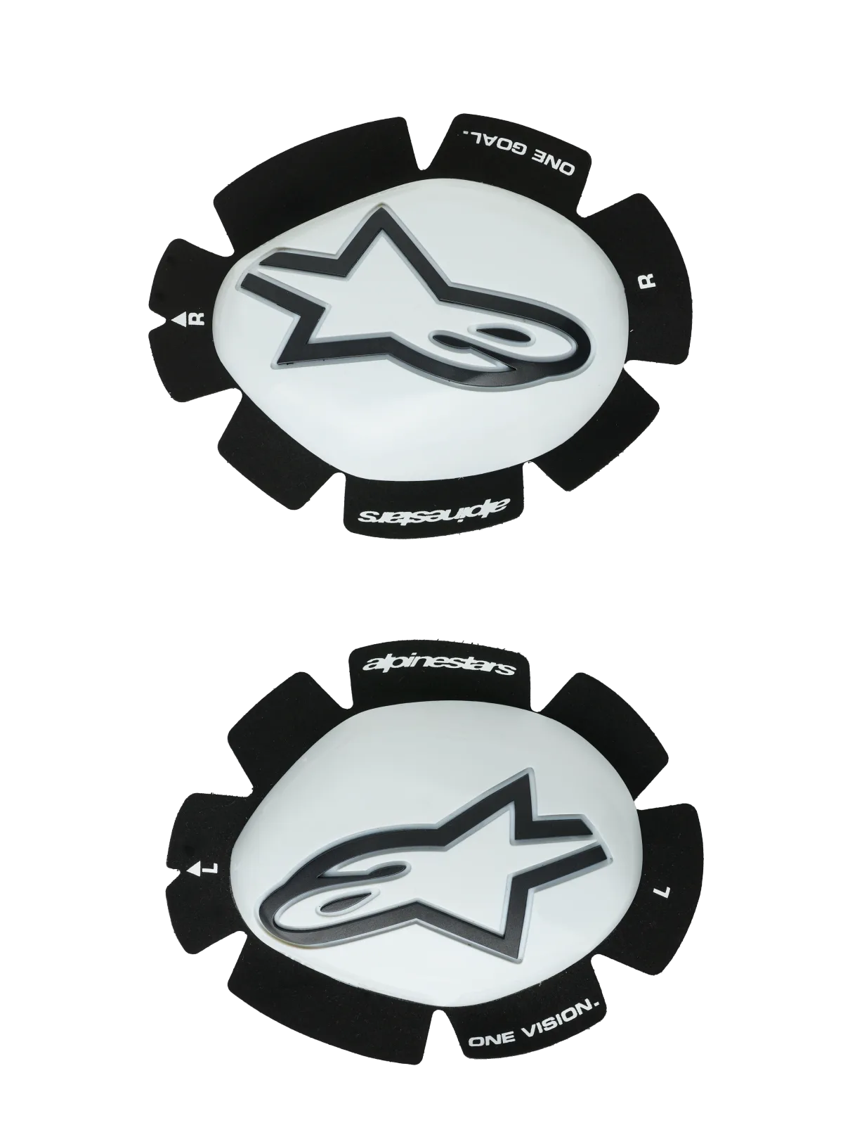 Слайдери за коляно Alpinestars GP Plus White Black