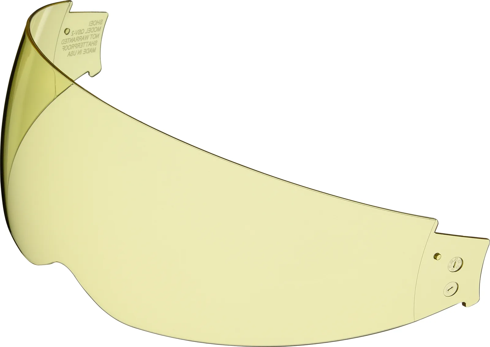 Слънчев визьор SHOEI QSV-2 High Definition Yellow