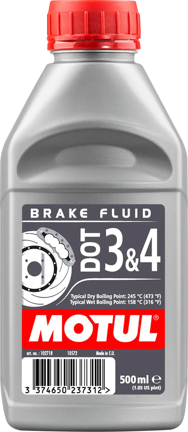 Спирачна течност Motul DOT 3&4 — 500 ml