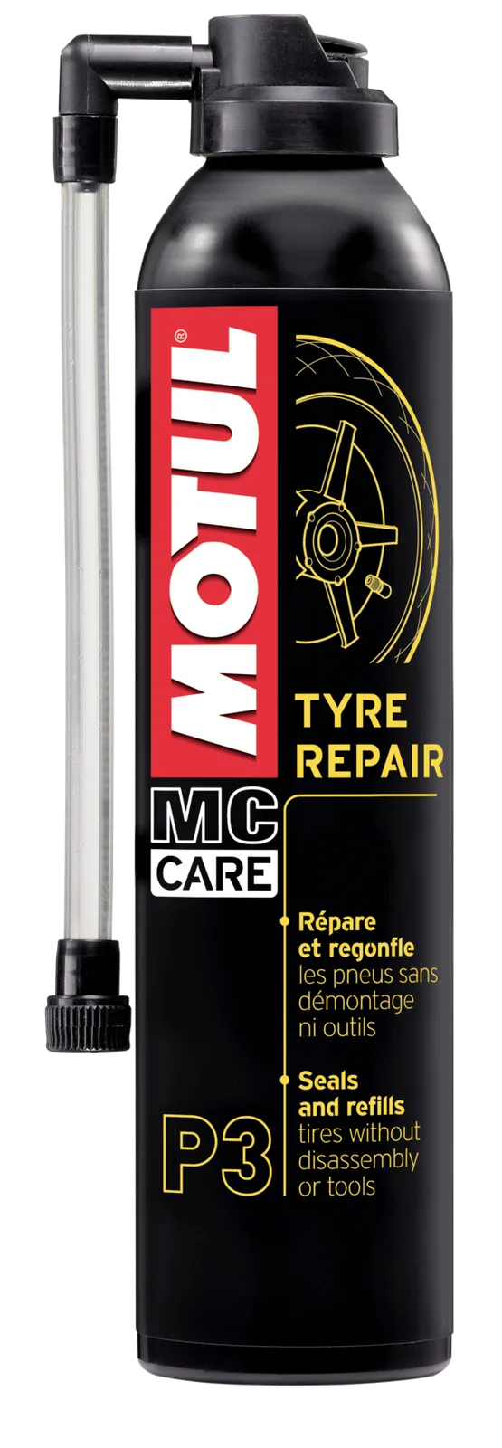 Спрей за спукани гуми Motul MC Care P3 Tyre Repair — 300 ml