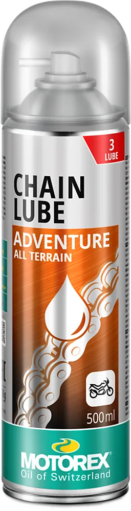 Спрей за верига Motorex Chainlube Adventure — 500 ml