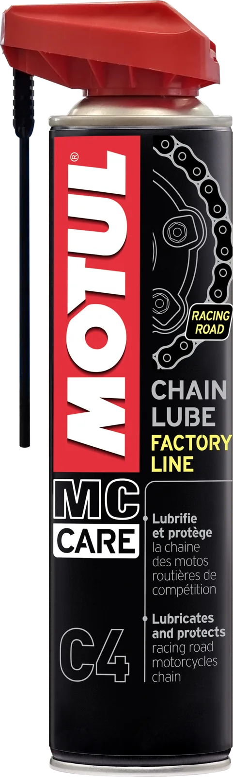Спрей за верига Motul MC Care C4 Chain Lube Factory Line — 400 ml