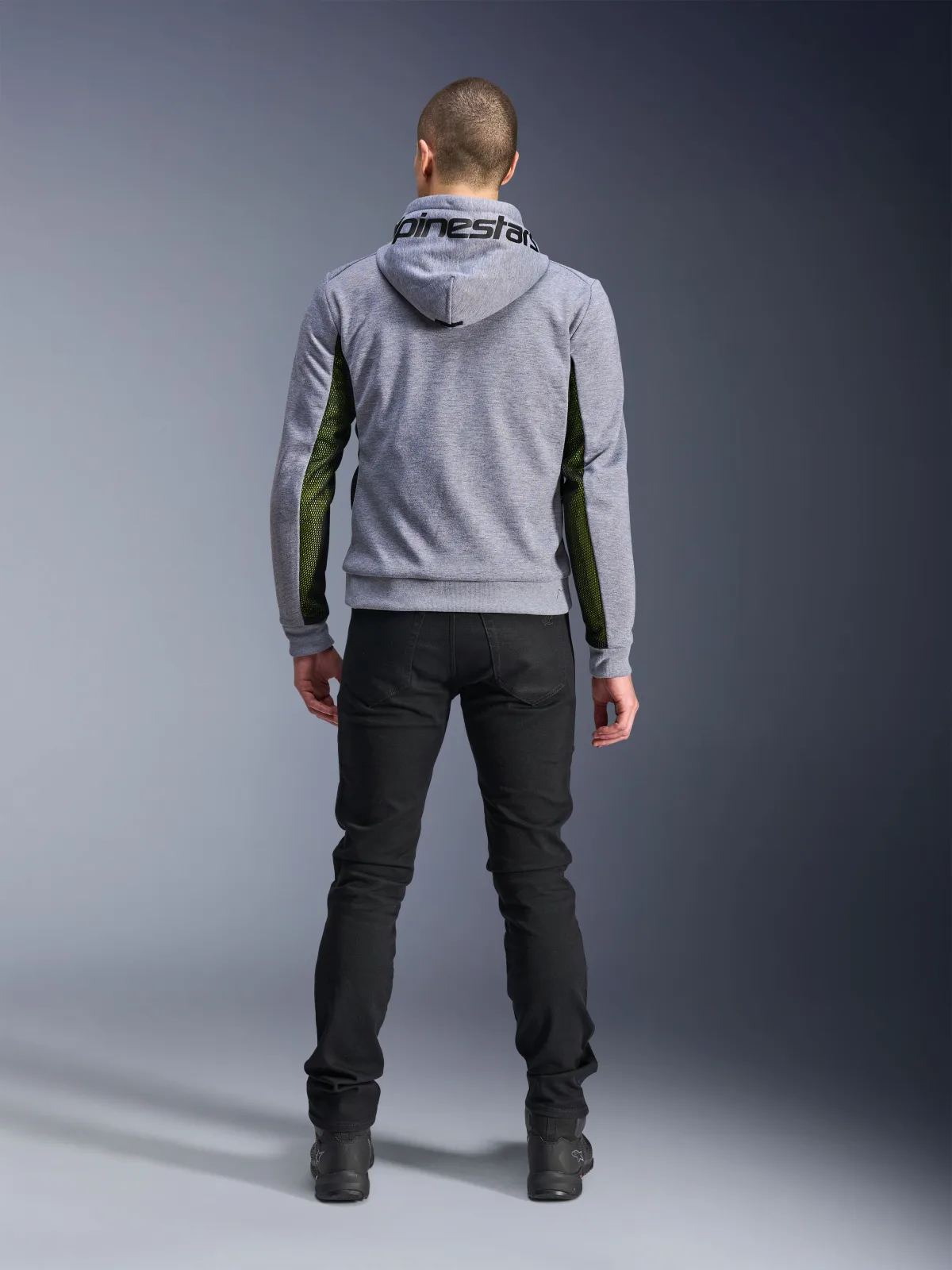 Суитшърт Alpinestars Chrome Air Gray Heather Black