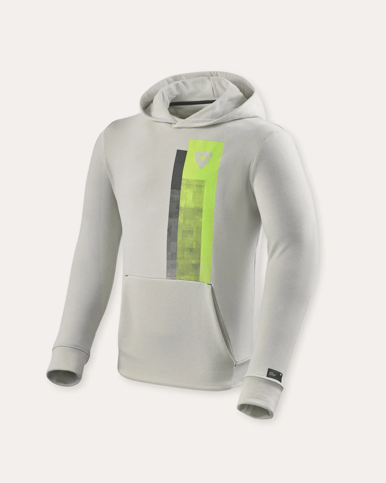 Суитшърт с качулка Rev'it Renato Light Grey
