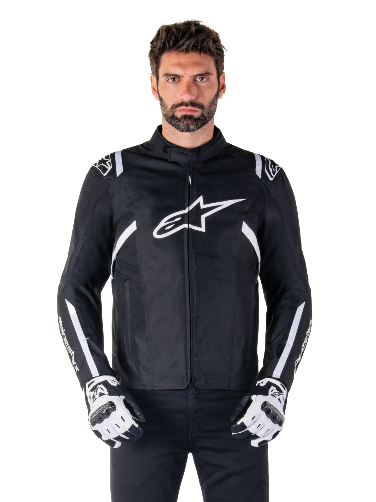 Текстилно яке Alpinestars T-SPS V2 Black White