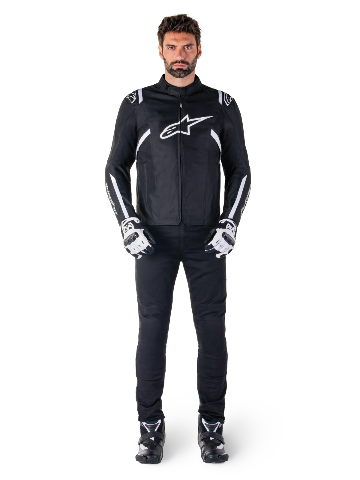Текстилно яке Alpinestars T-SPS V2 Black White