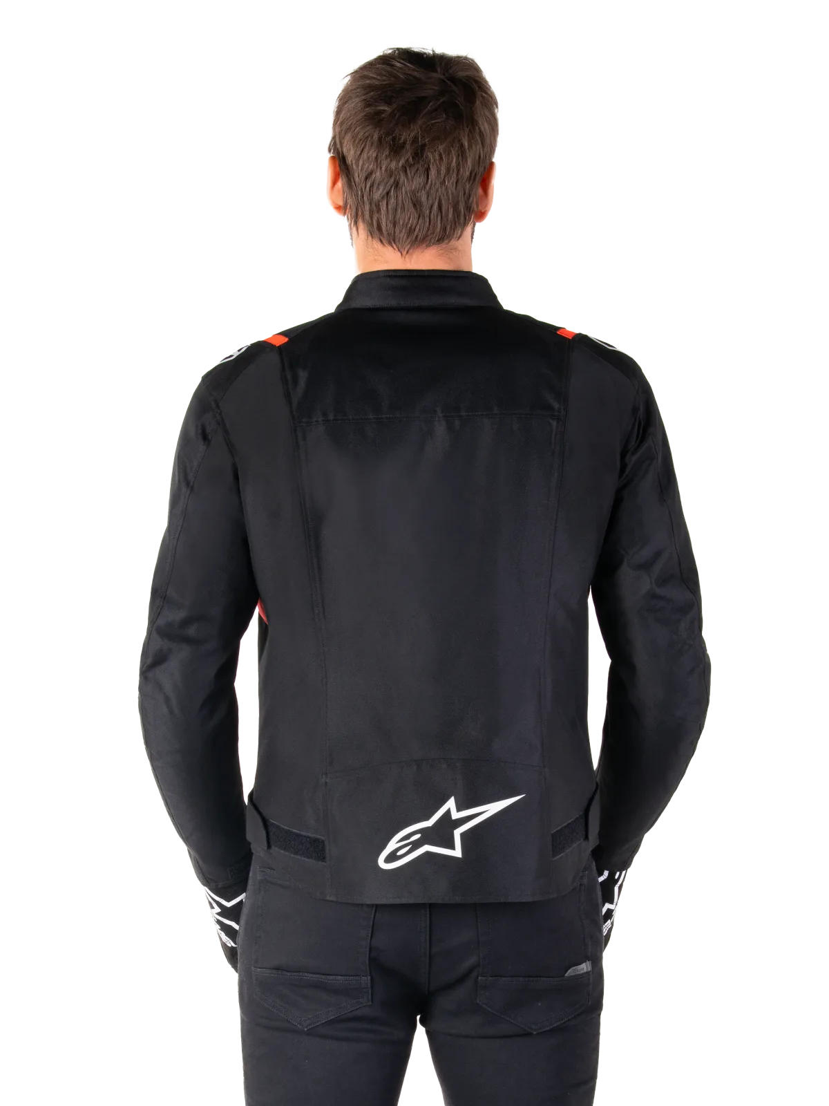 Текстилно яке Alpinestars T-SPS V2 Black White Red Fluo