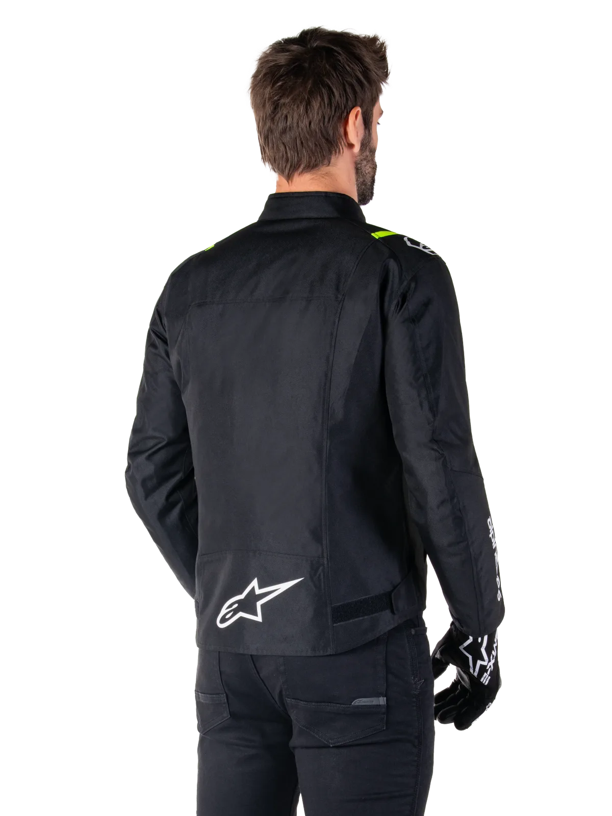 Текстилно яке Alpinestars T-SPS V2 Black White Yellow Fluo