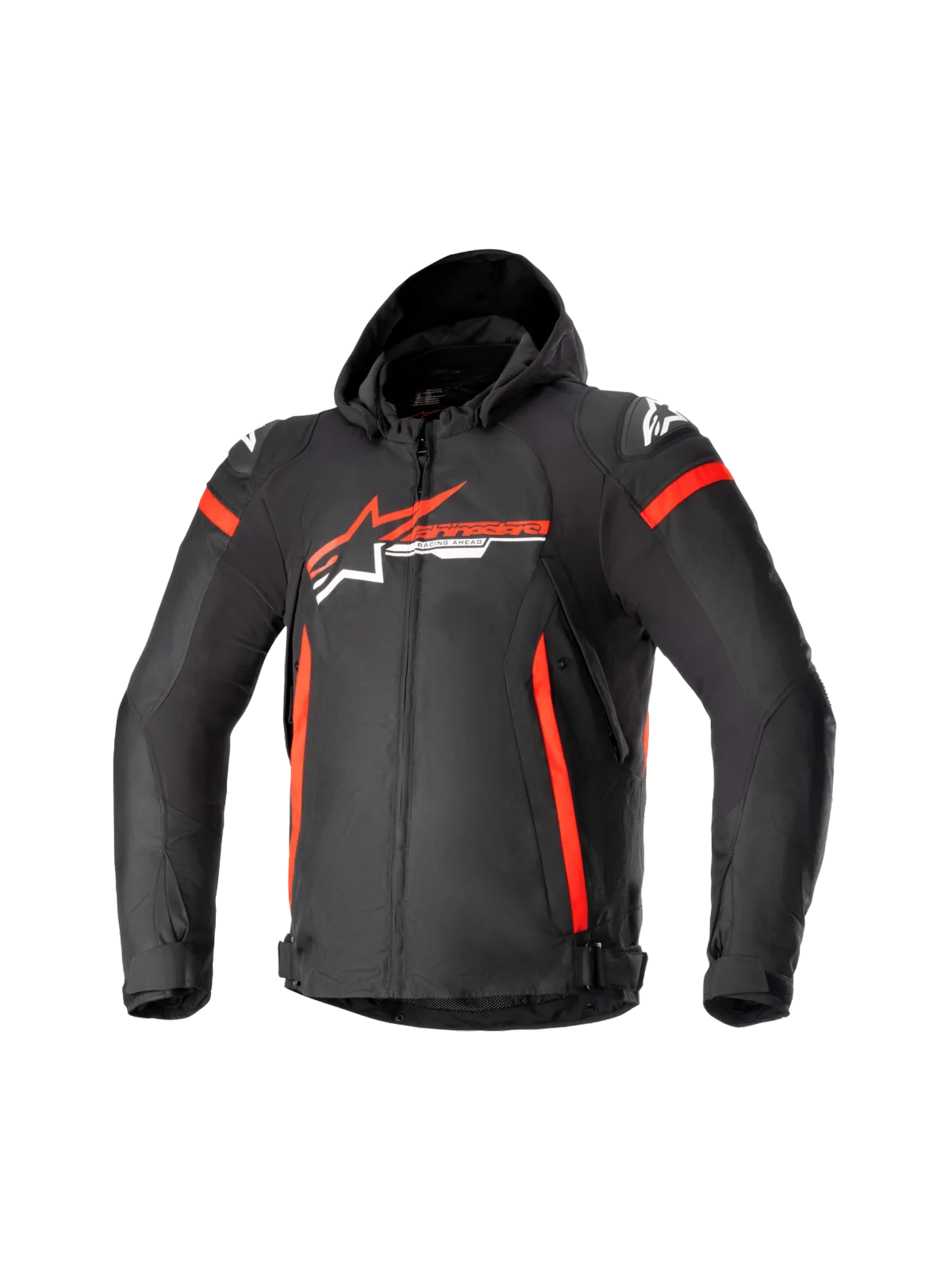 Текстилно яке Alpinestars Zaca Black Bright Red White