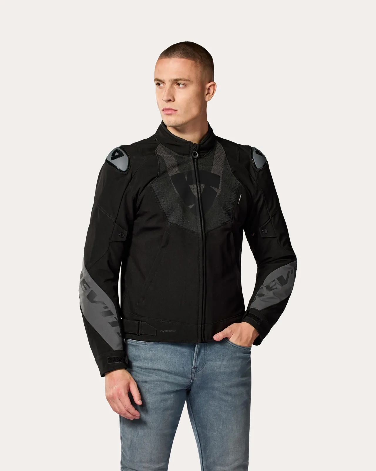 Текстилно яке Rev'it Hyperspeed 3 H2O Black Grey
