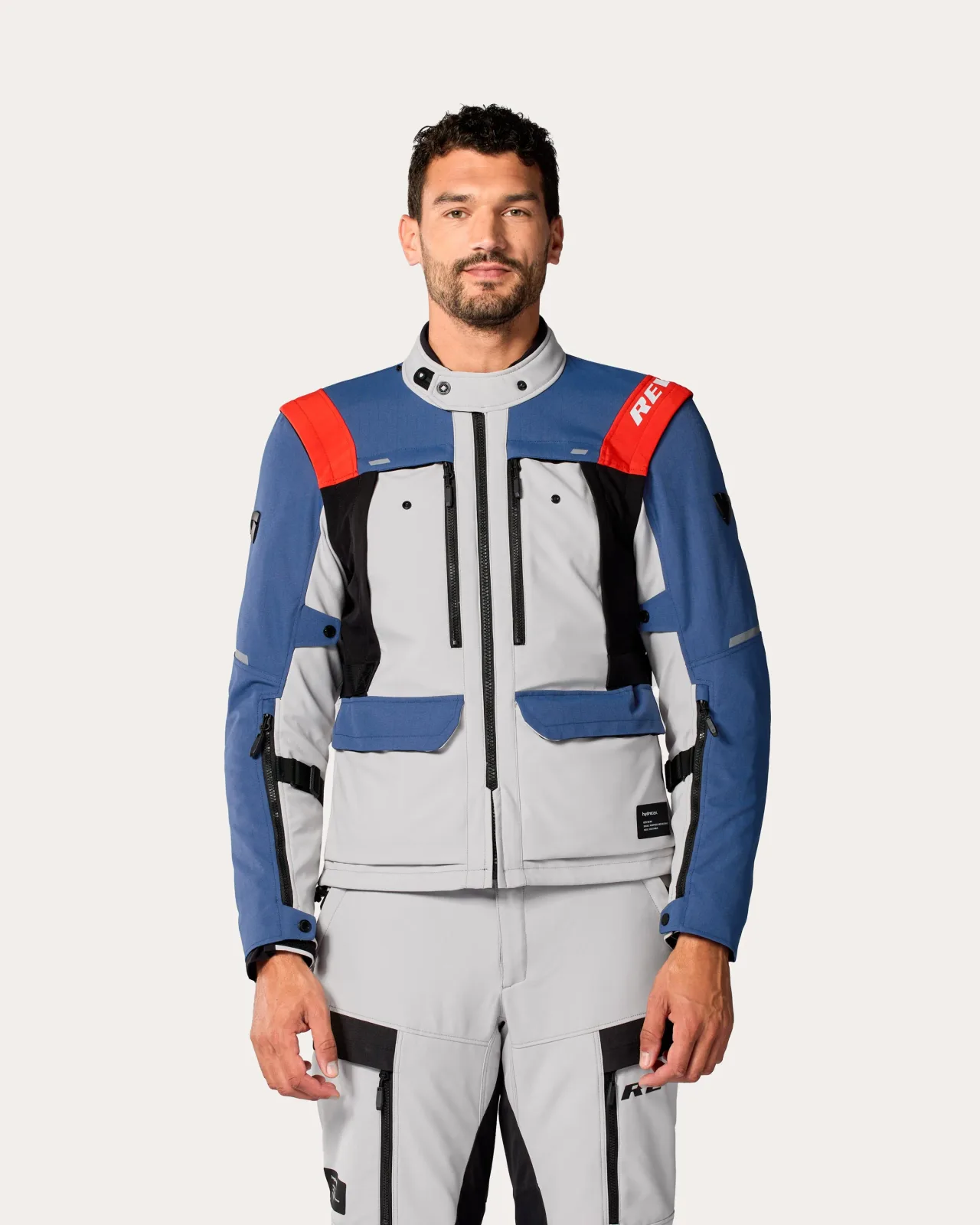 Текстилно яке Rev'it Offtrack 3 H2O Blue Silver