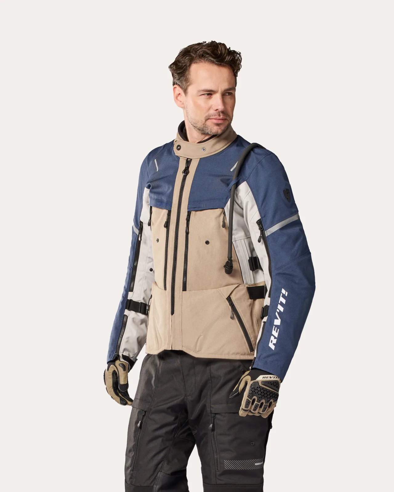 Текстилно яке Rev'it Sand 5 H2O Black Anthracite