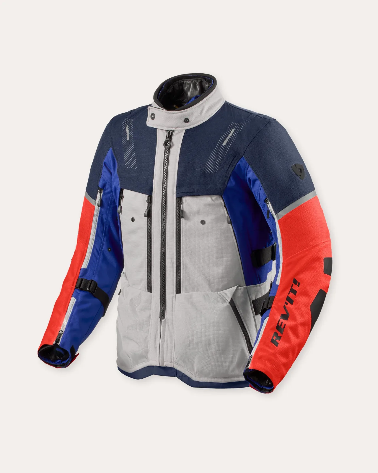 Текстилно яке Rev'it Sand 5 H2O Silver Blue