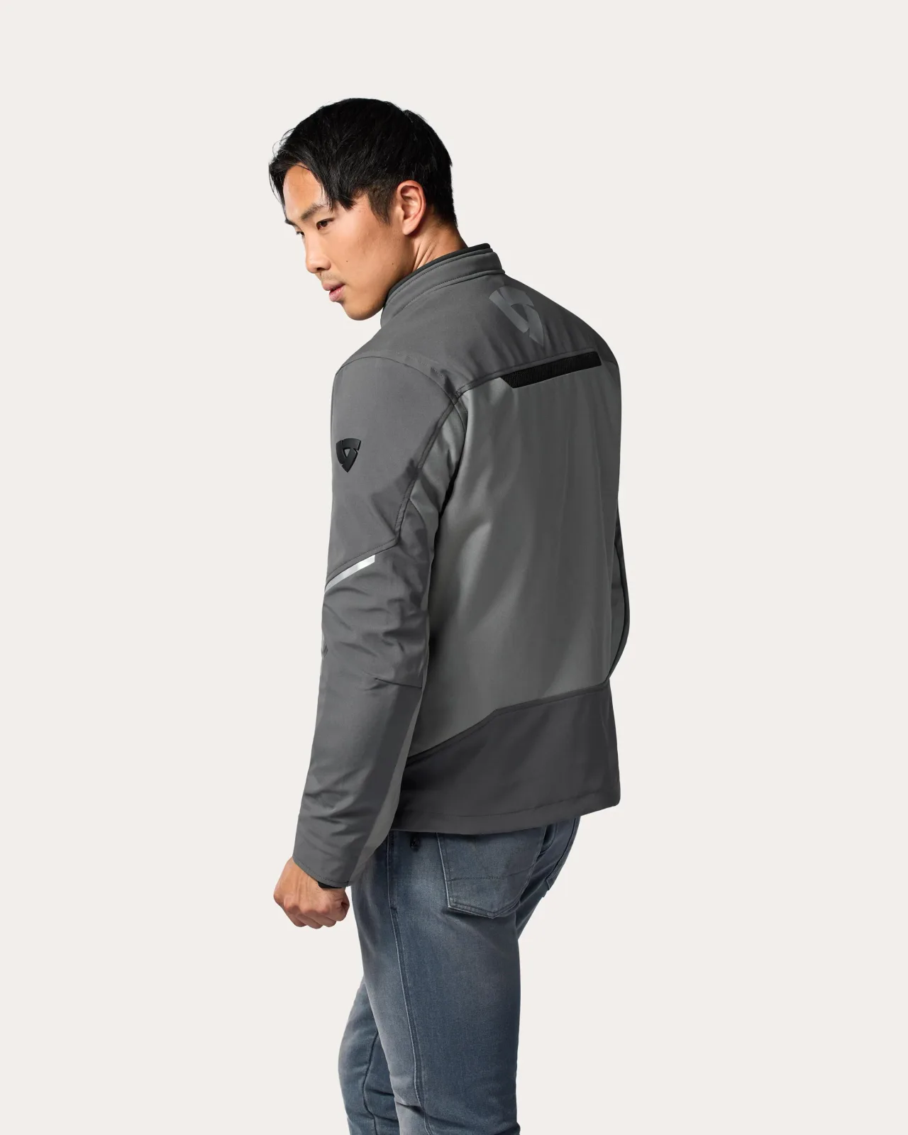 Текстилно яке Rev'it Venator H2O Light Grey Grey