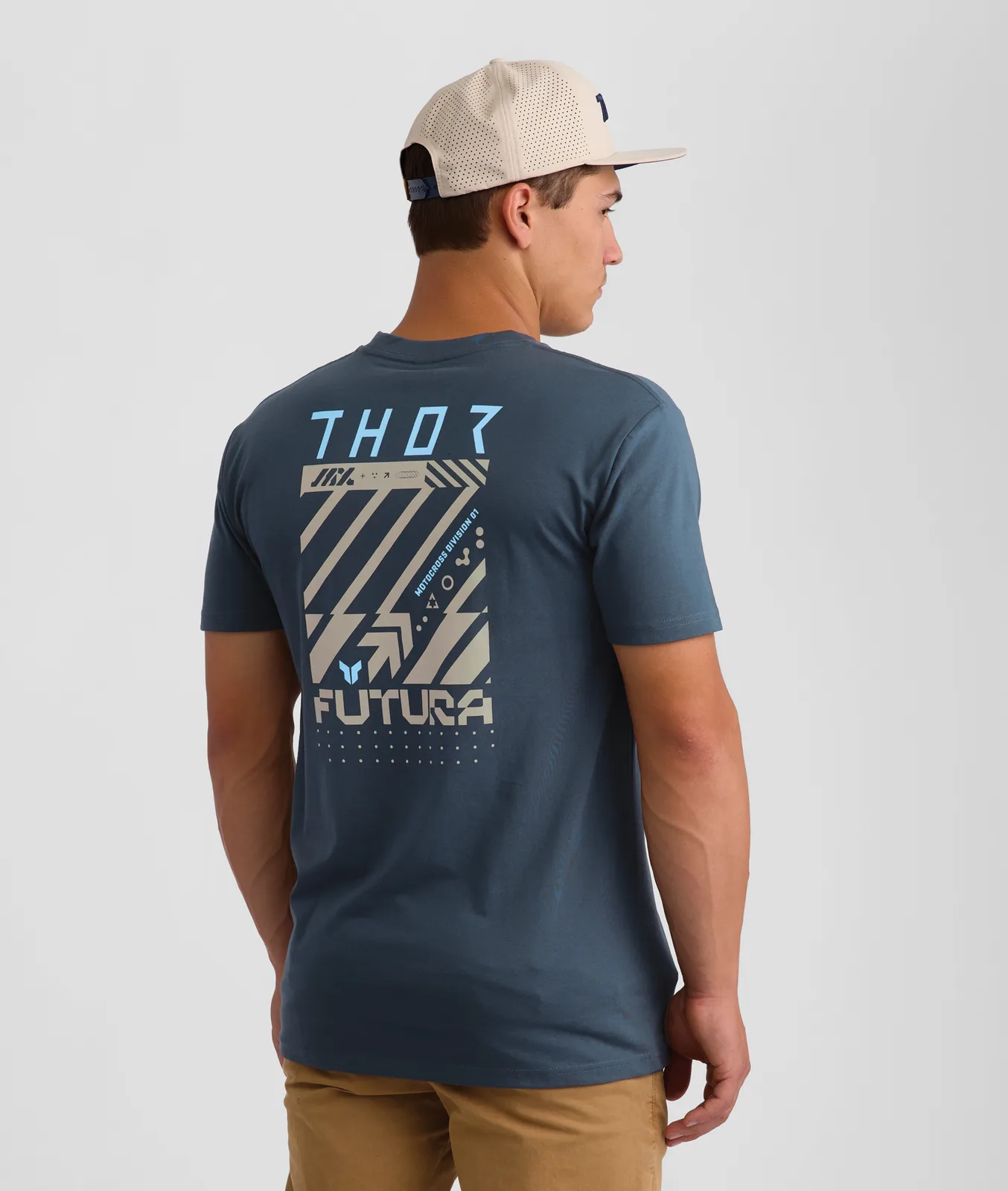 Тениска Thor Futura Petrol Blue