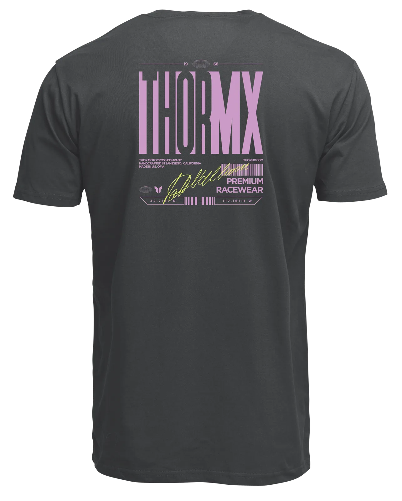 Тениска Thor Signature Charcoal