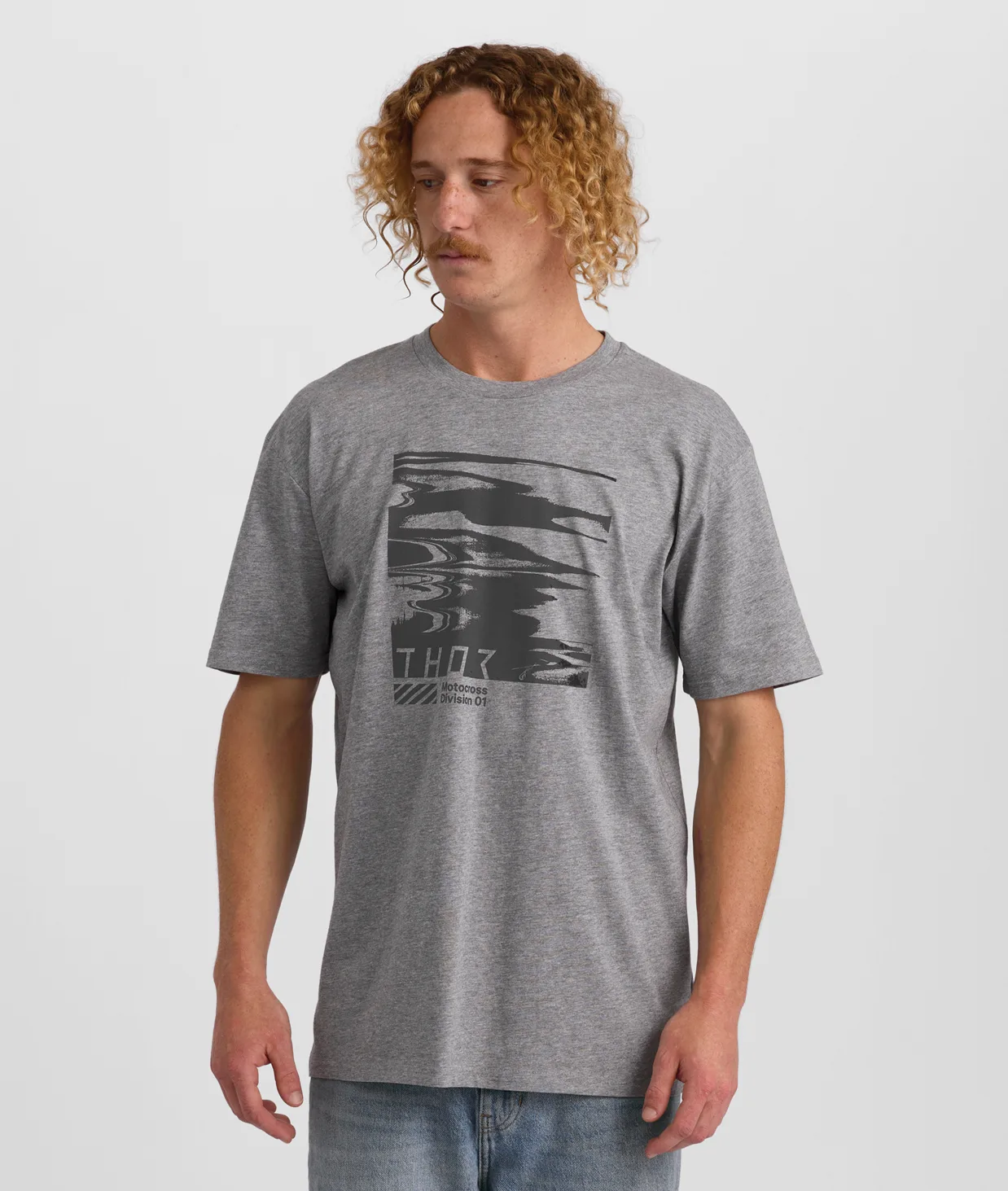 Тениска Thor Static Heather Gray