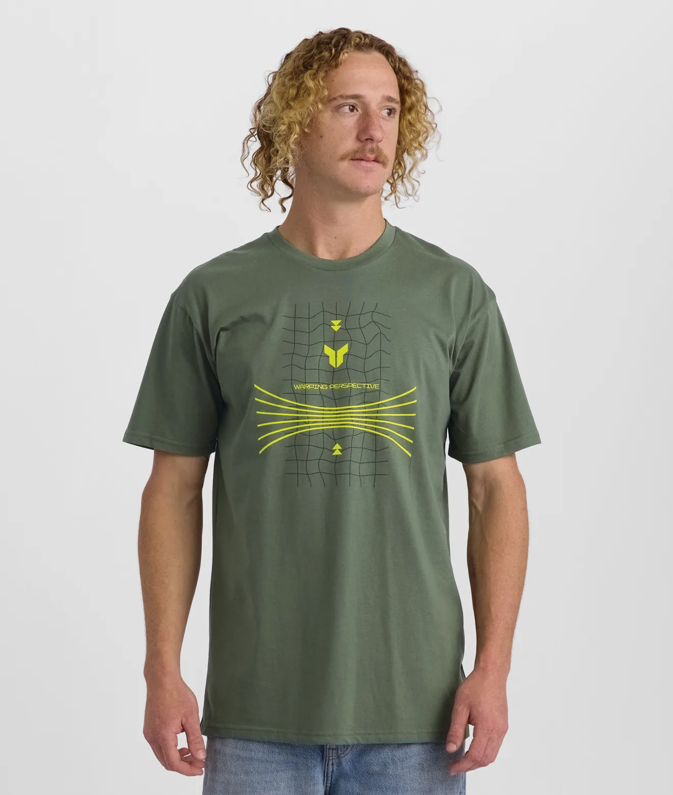 Тениска Thor Warp Olive