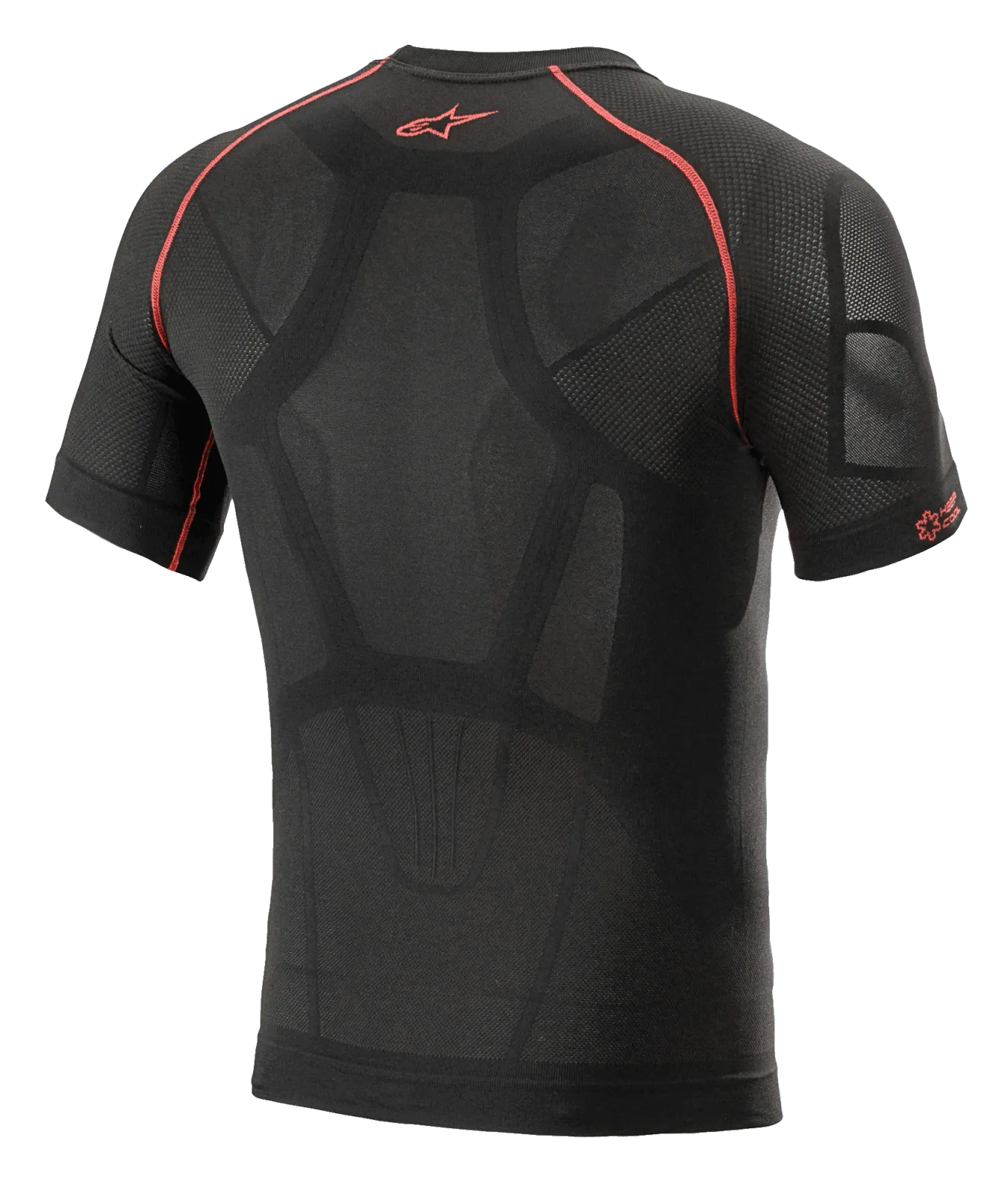 Термо блуза Alpinestars Ride V2 Summer Top Short Sleeve Black Red