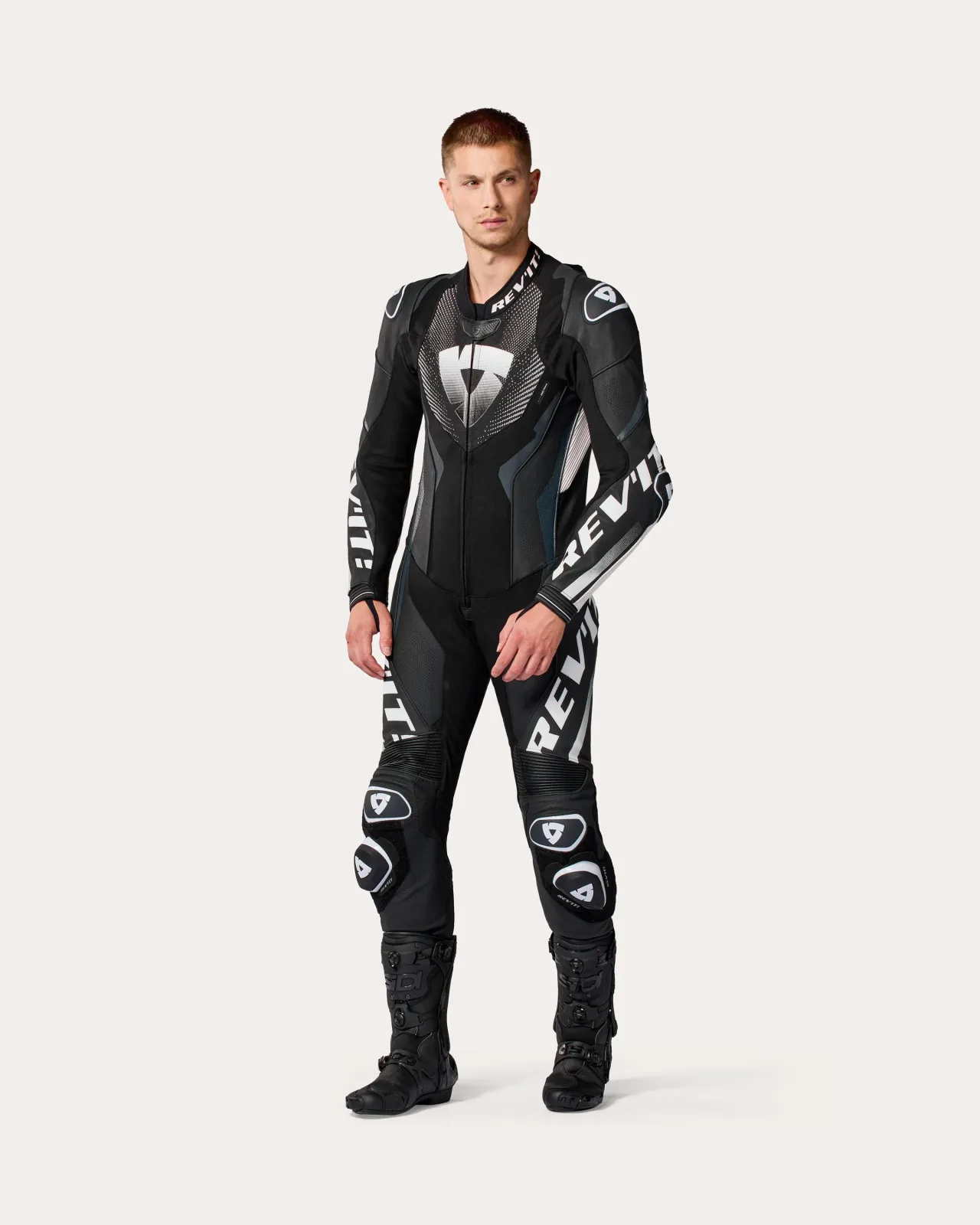 Цял кожен екип Rev'it Hyperspeed 3 Black White