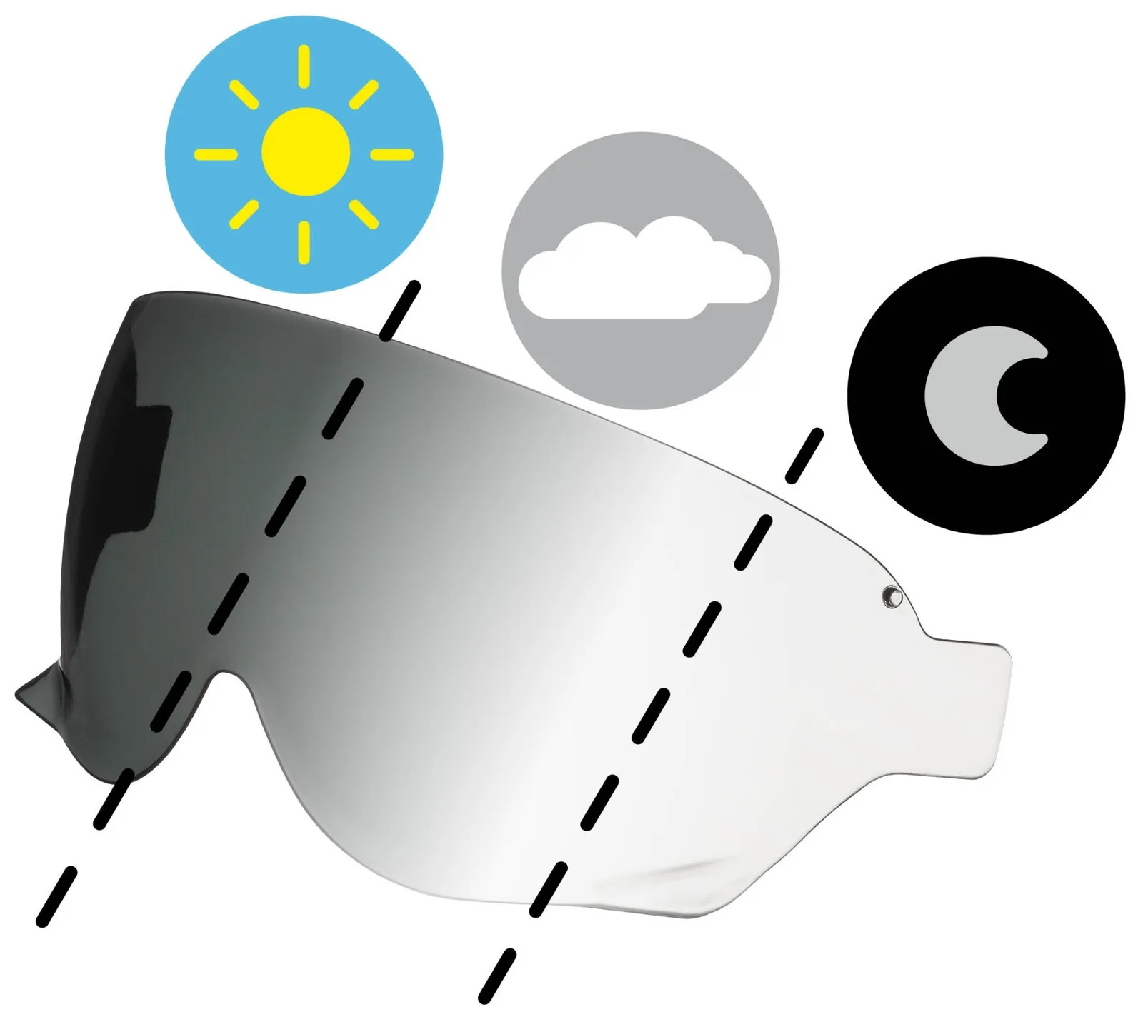 Визьор SHOEI CJ-3 Photochromic