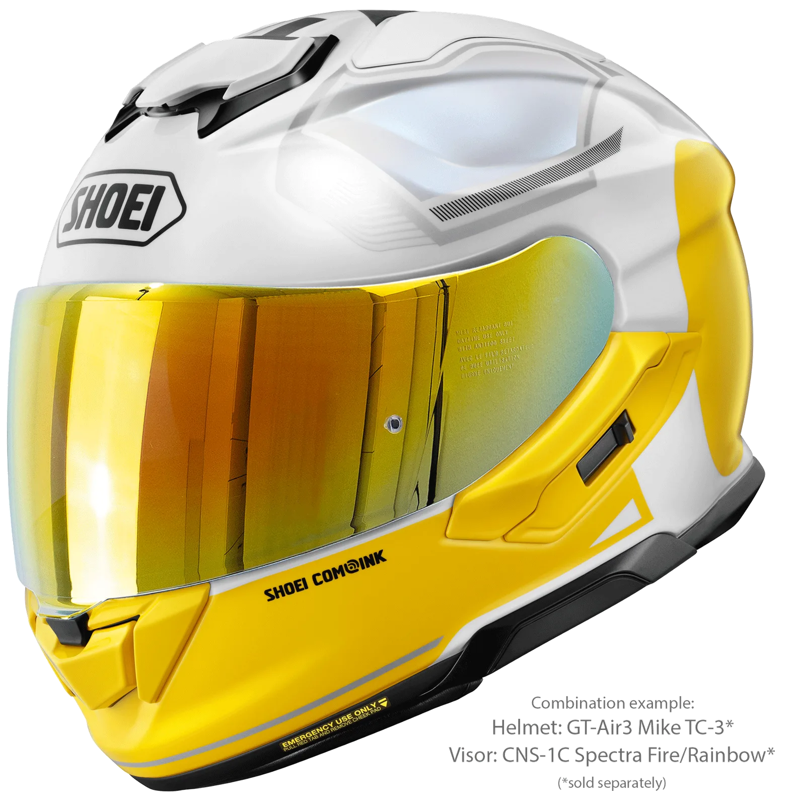 Визьор SHOEI CNS-1C Spectra Fire Orange