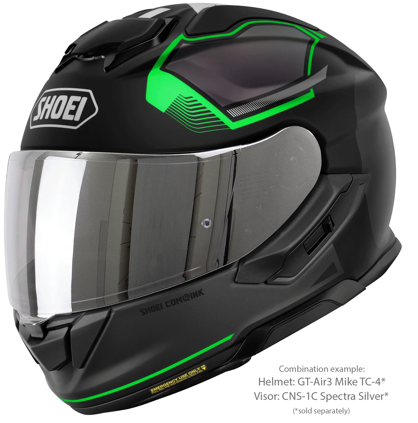 Визьор SHOEI CNS-1C Spectra Silver